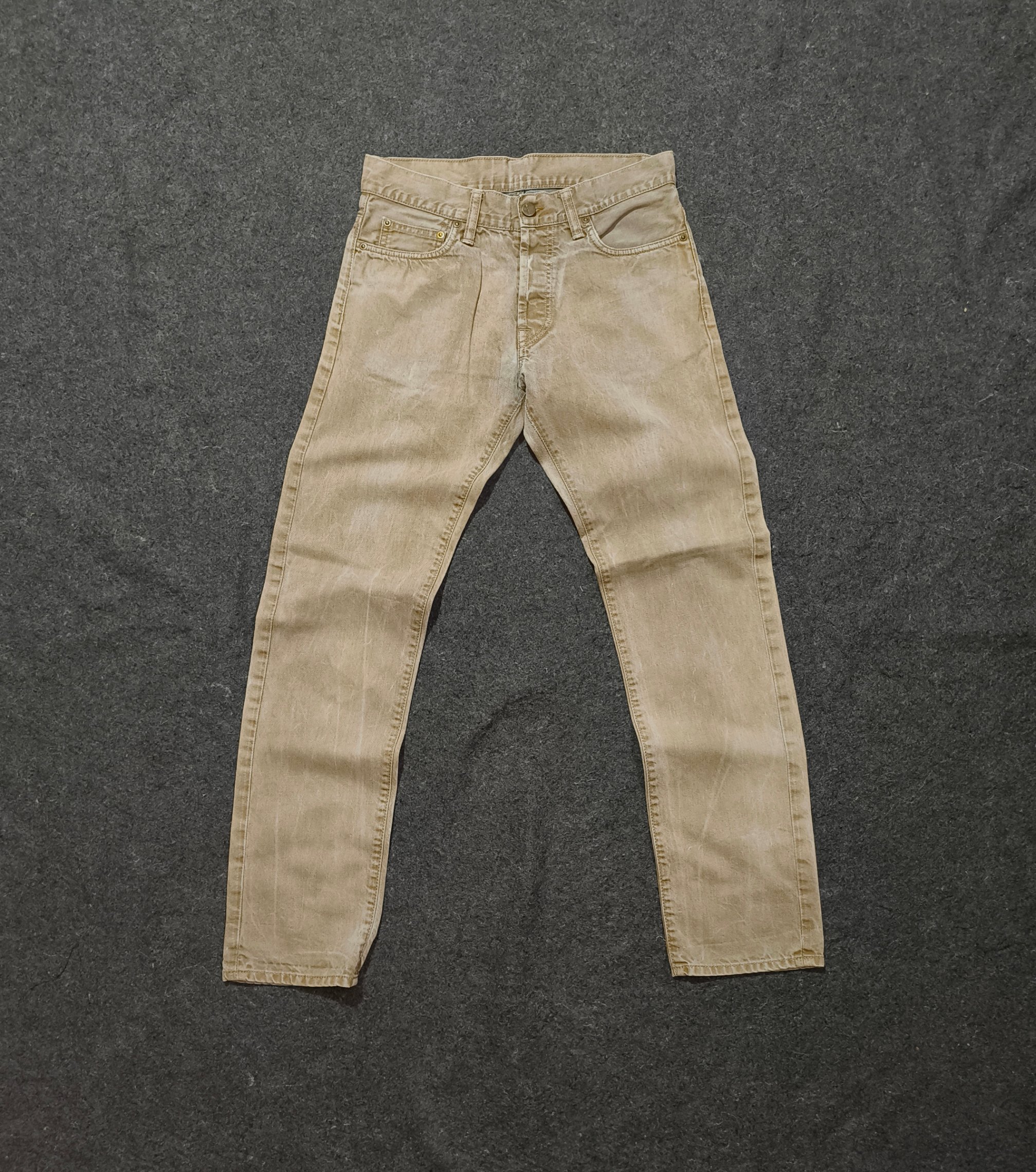 Carhartt WIP Klondike Pant Regular Tapered Denim — pre-loved Bottoms on Slayyitt