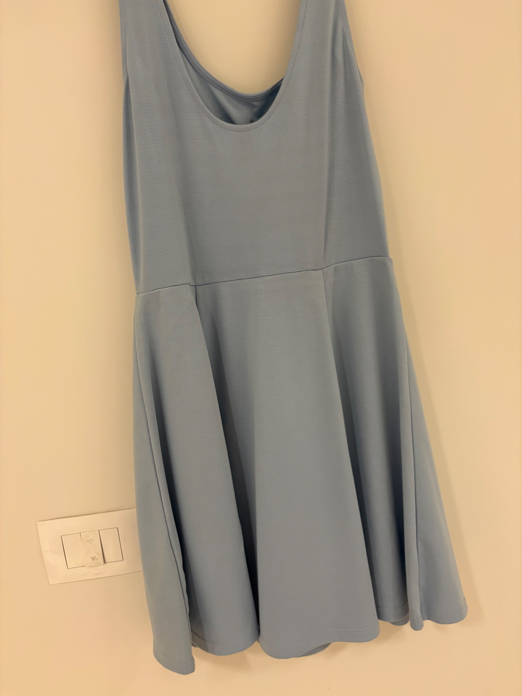 Light Blue “78” Skater Dress — pre-loved Dresses & One-Pieces on Slayyitt