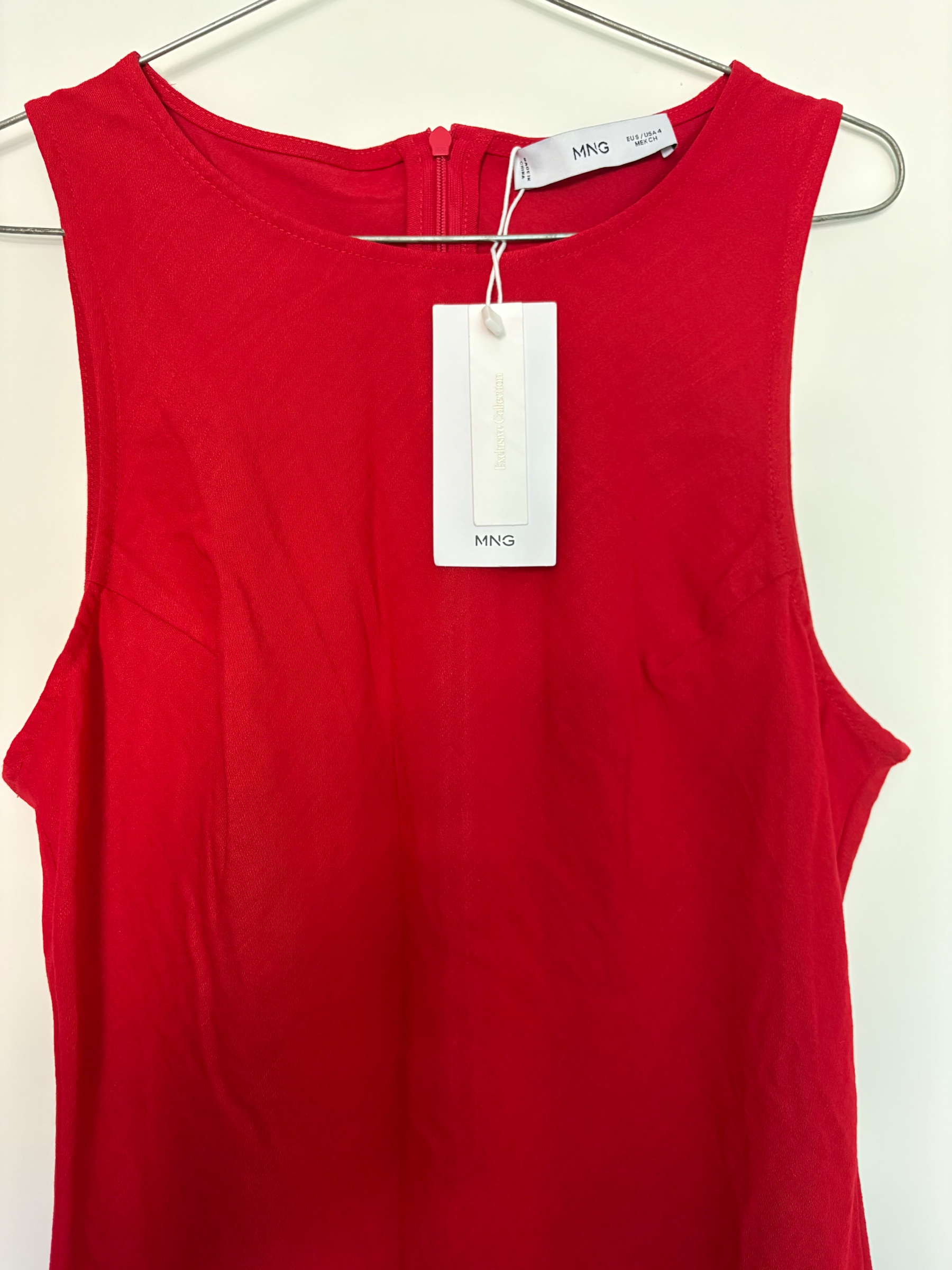 MANGO/MNG Red Sleeveless Maxi Dress | Brand New With Tags — pre-loved Dresses & One-Pieces on Slayyitt