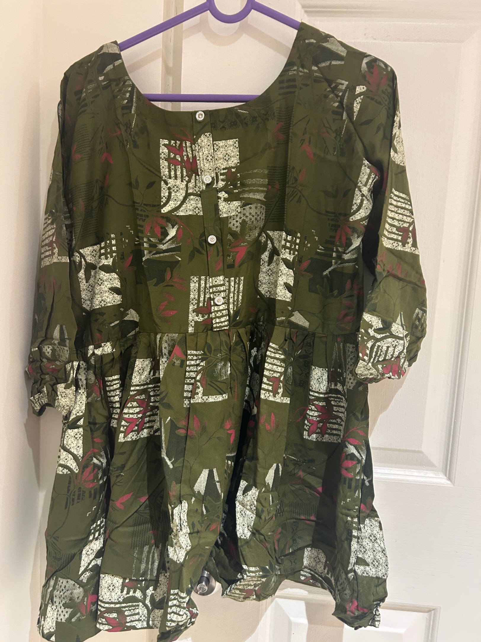 Cotton frock style top — pre-loved Tops on Slayyitt