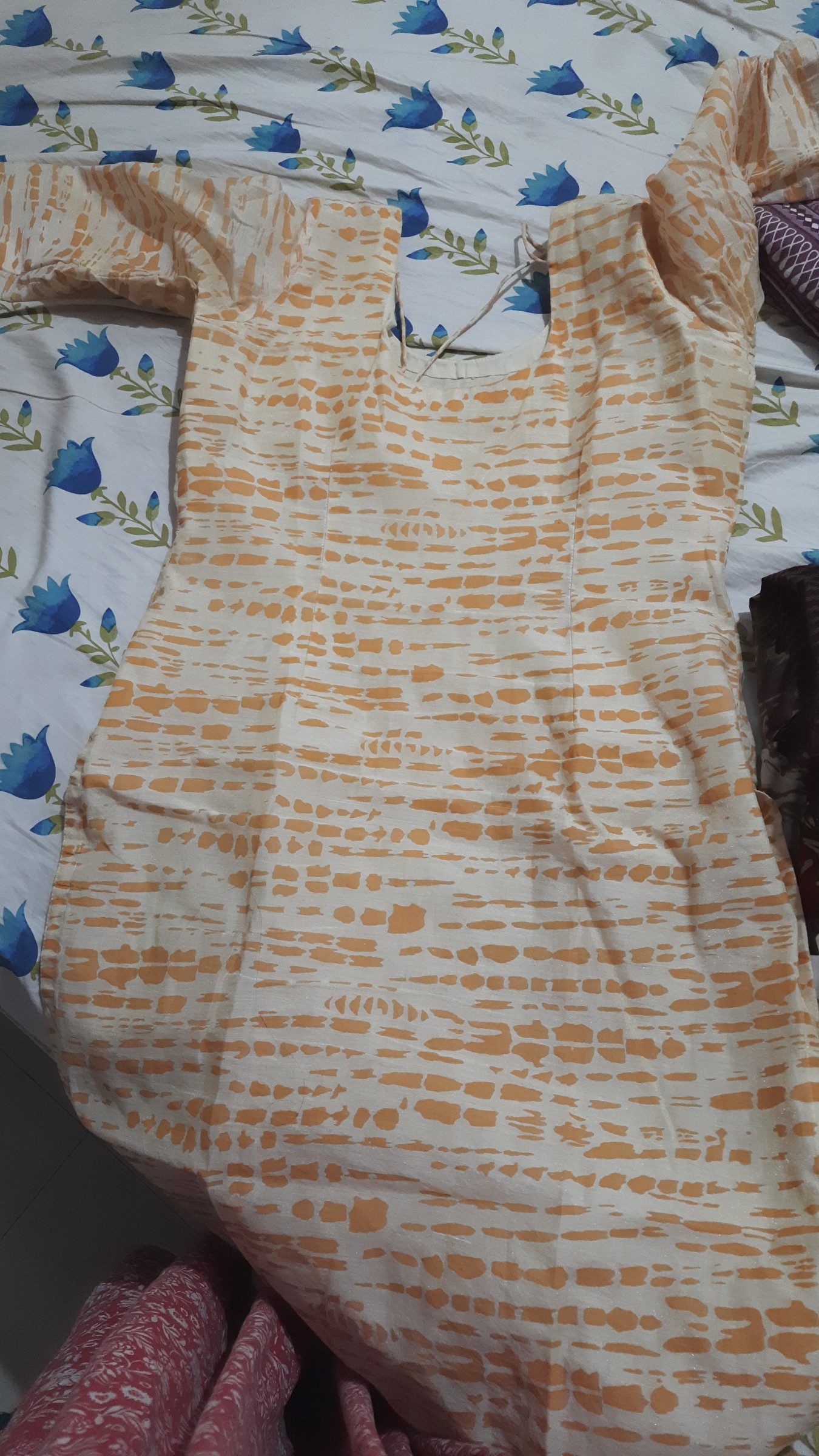 Fancy Chanderi kurta — pre-loved Ethnic Wear on Slayyitt