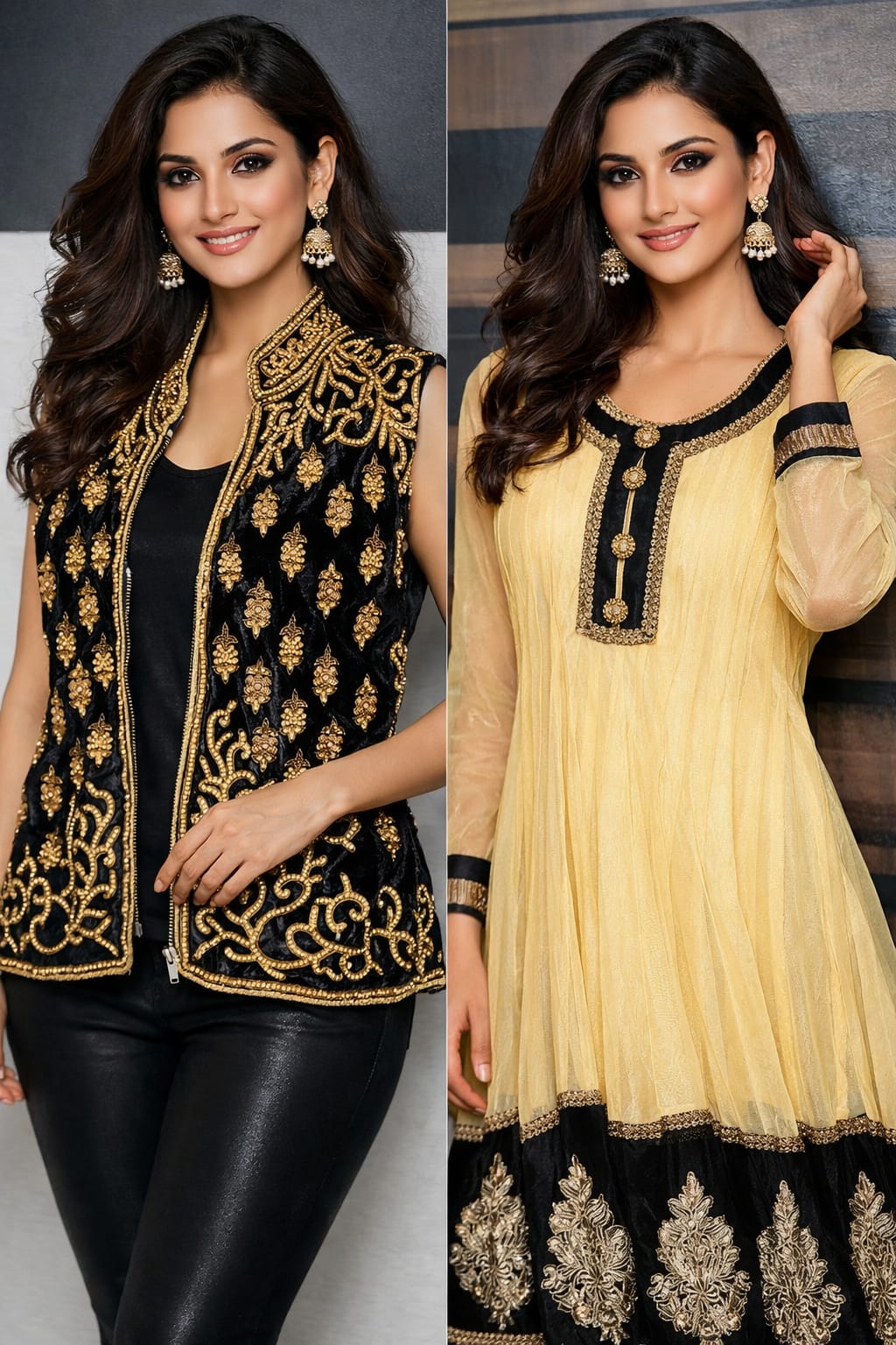 Party wear jacket Anarkali — pre-loved Ethnic Wear on Slayyitt