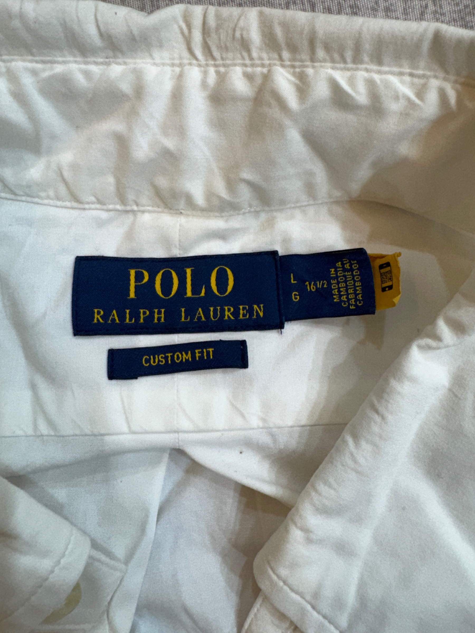 Ralph lauren authenticated shirt — pre-loved Tops on Slayyitt