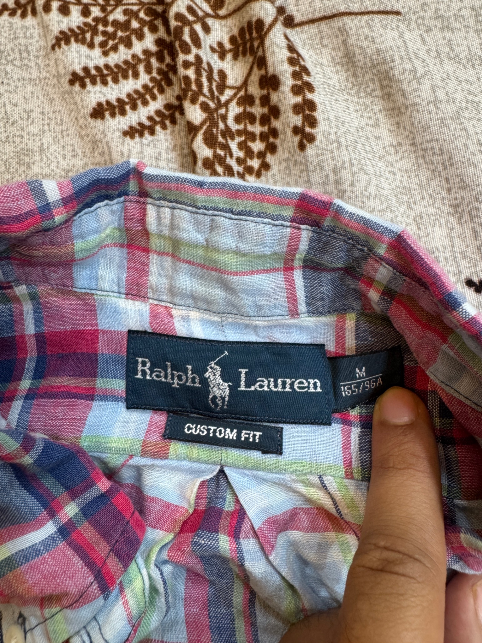 Ralph lauren pure linen shirt — pre-loved Tops on Slayyitt