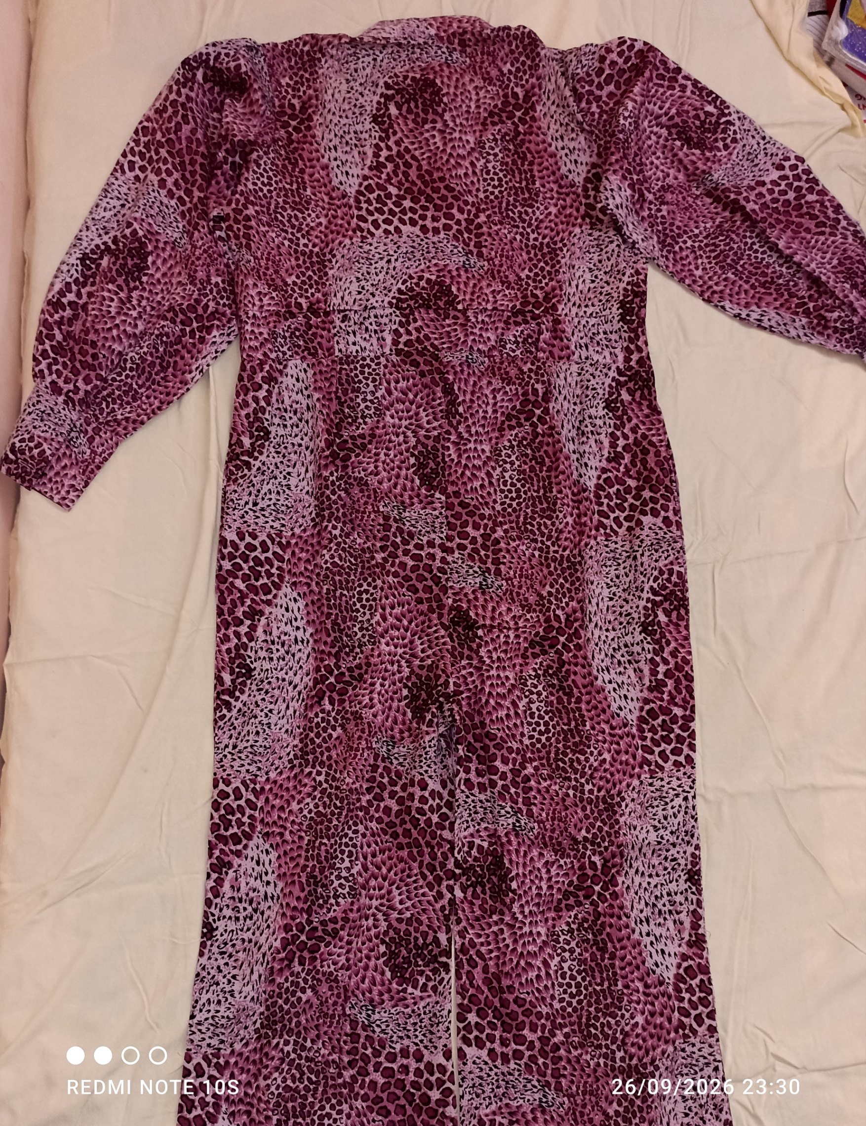 Stylish Pink Leopard Print Jumpsuit — pre-loved Dresses & One-Pieces on Slayyitt