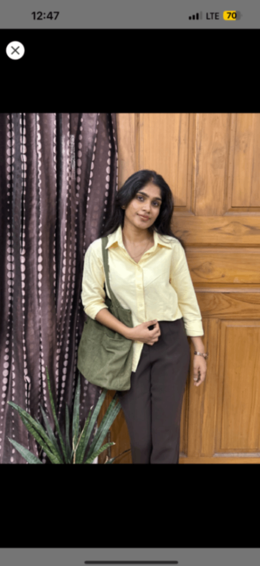 Yellow Shirt — pre-loved Tops on Slayyitt