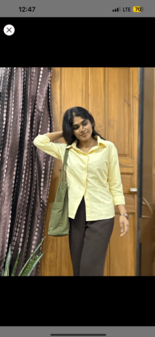Yellow Shirt — pre-loved Tops on Slayyitt