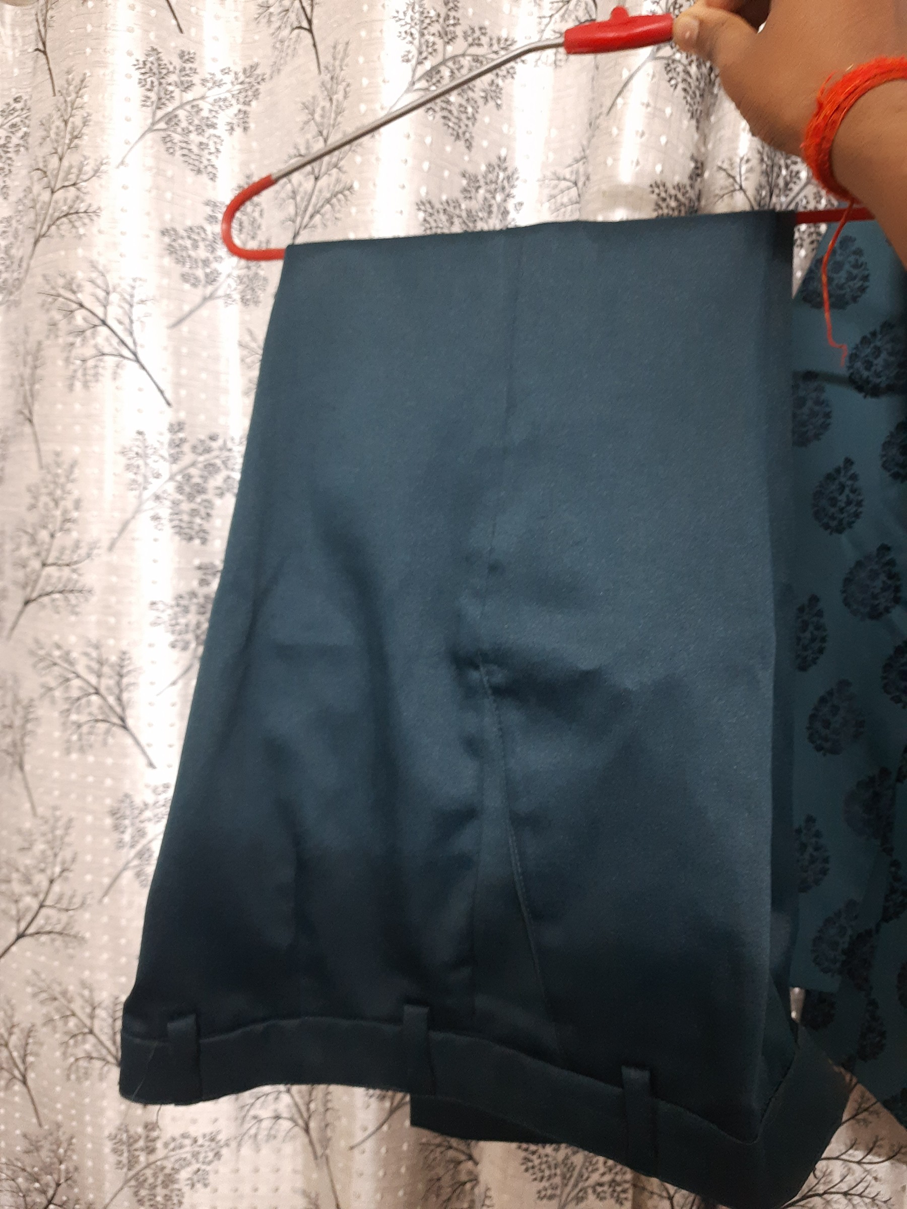 Elegant Teal Blue Indo-Western Suit for Men Size - S — pre-loved Ethnic Wear on Slayyitt