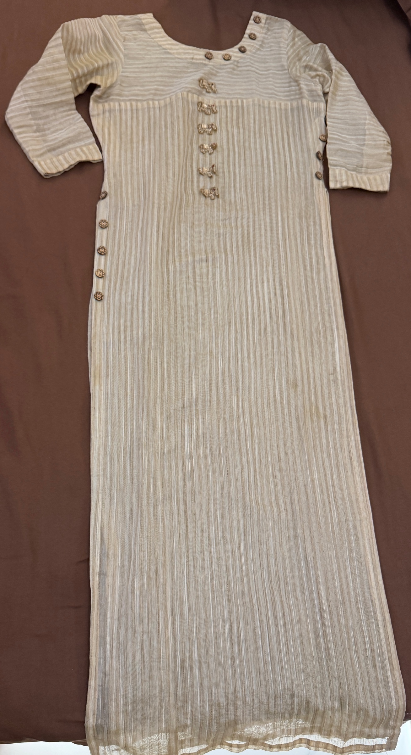 Long ankle length kurti — pre-loved Ethnic Wear on Slayyitt