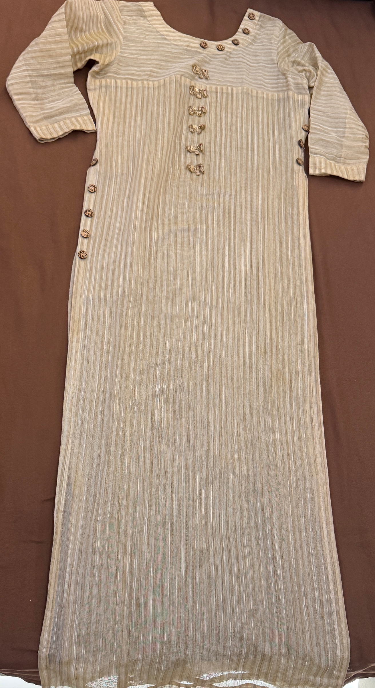 Long ankle length kurti — pre-loved Ethnic Wear on Slayyitt