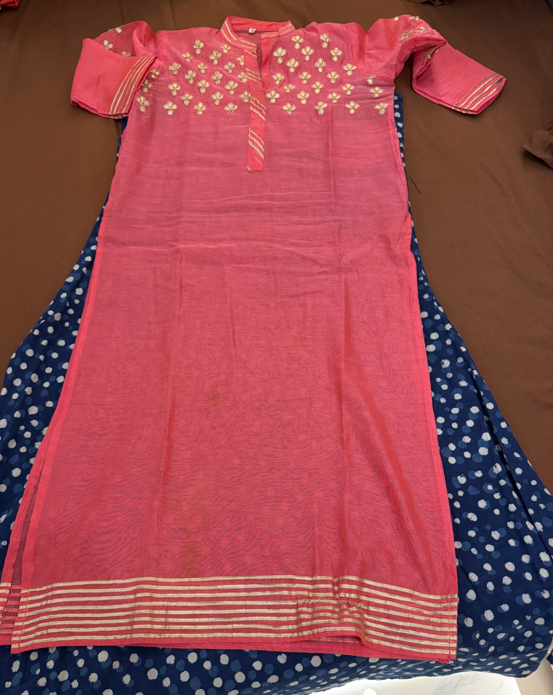Onepiece beautiful gota patti dress — pre-loved Ethnic Wear on Slayyitt