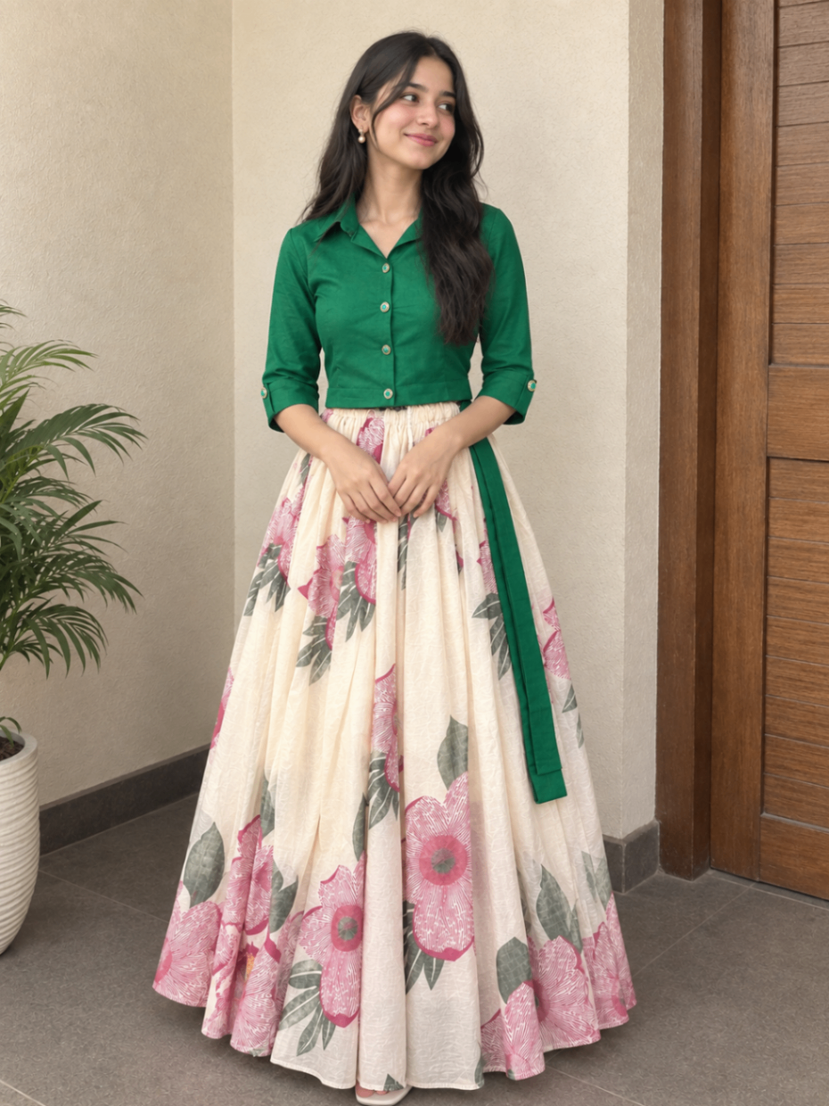 Lehenga choli set — pre-loved Ethnic Wear on Slayyitt