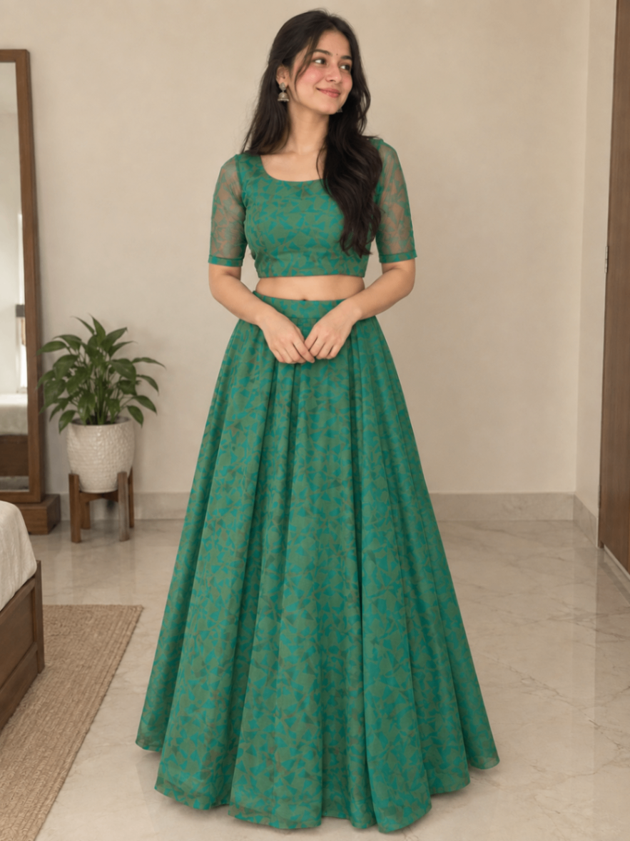 Lehenga choli set — pre-loved Ethnic Wear on Slayyitt