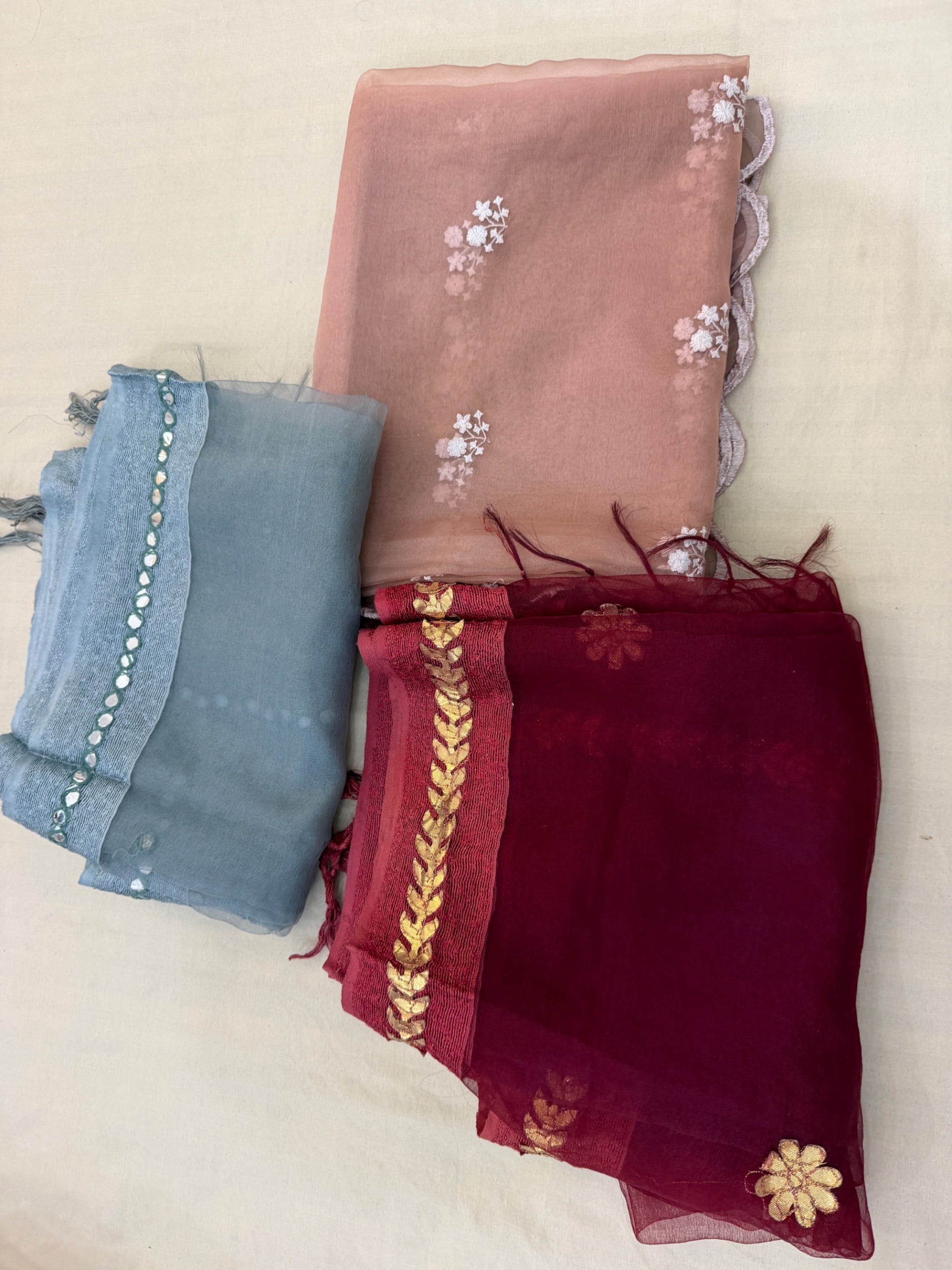 Combo of 3 net dupatta — pre-loved Ethnic Wear on Slayyitt