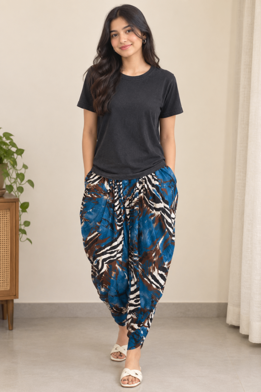 Top with dhoti set — pre-loved Loungewear / Nightwear on Slayyitt