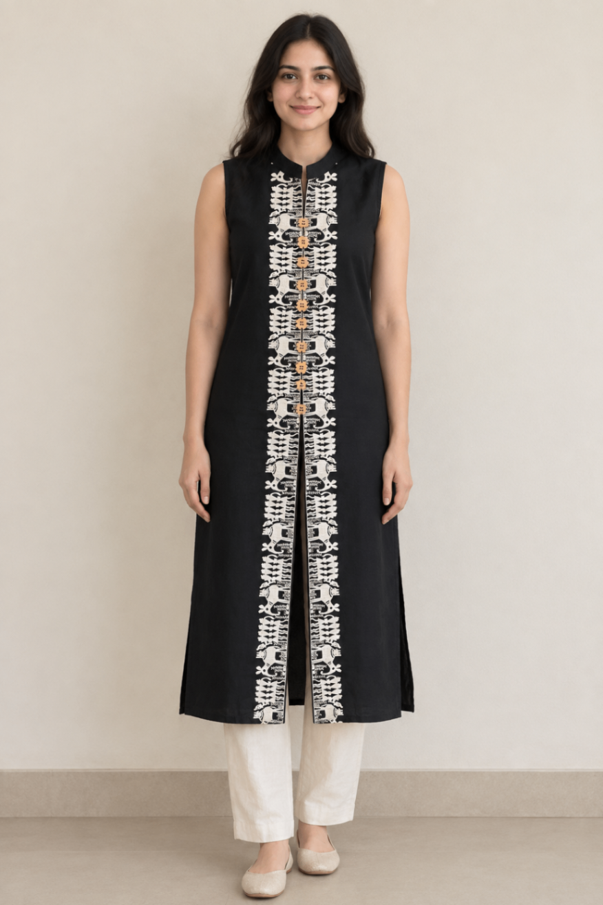 Kurti with pants — pre-loved Ethnic Wear on Slayyitt