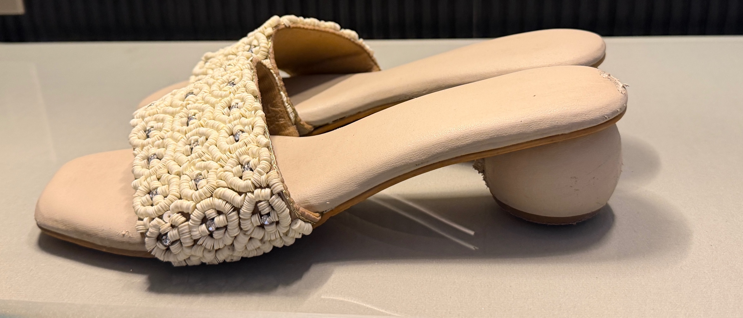 Embellished heels — pre-loved Footwear on Slayyitt