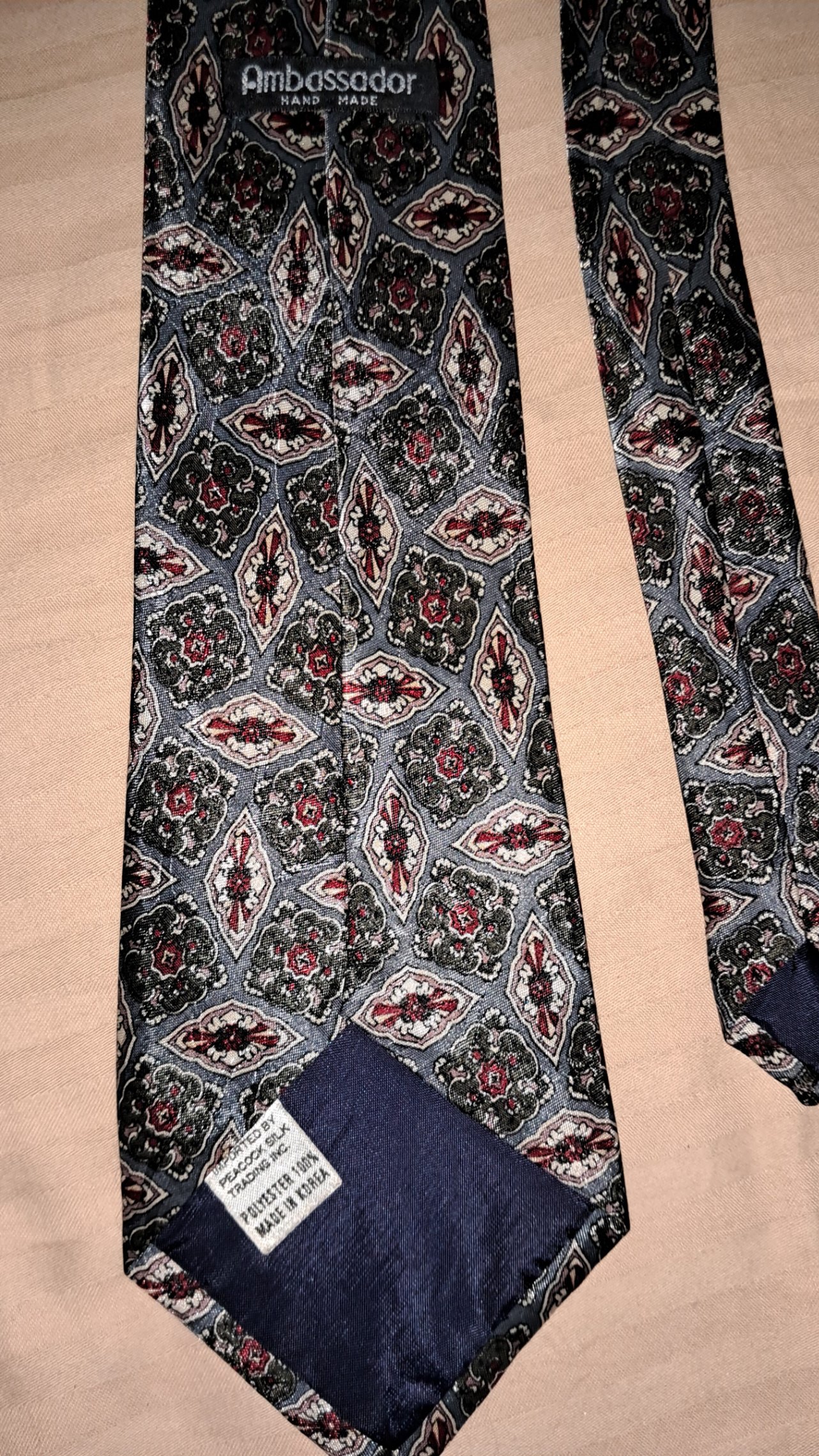 Dress tie hand made multicolour almost new — pre-loved Accessories on Slayyitt
