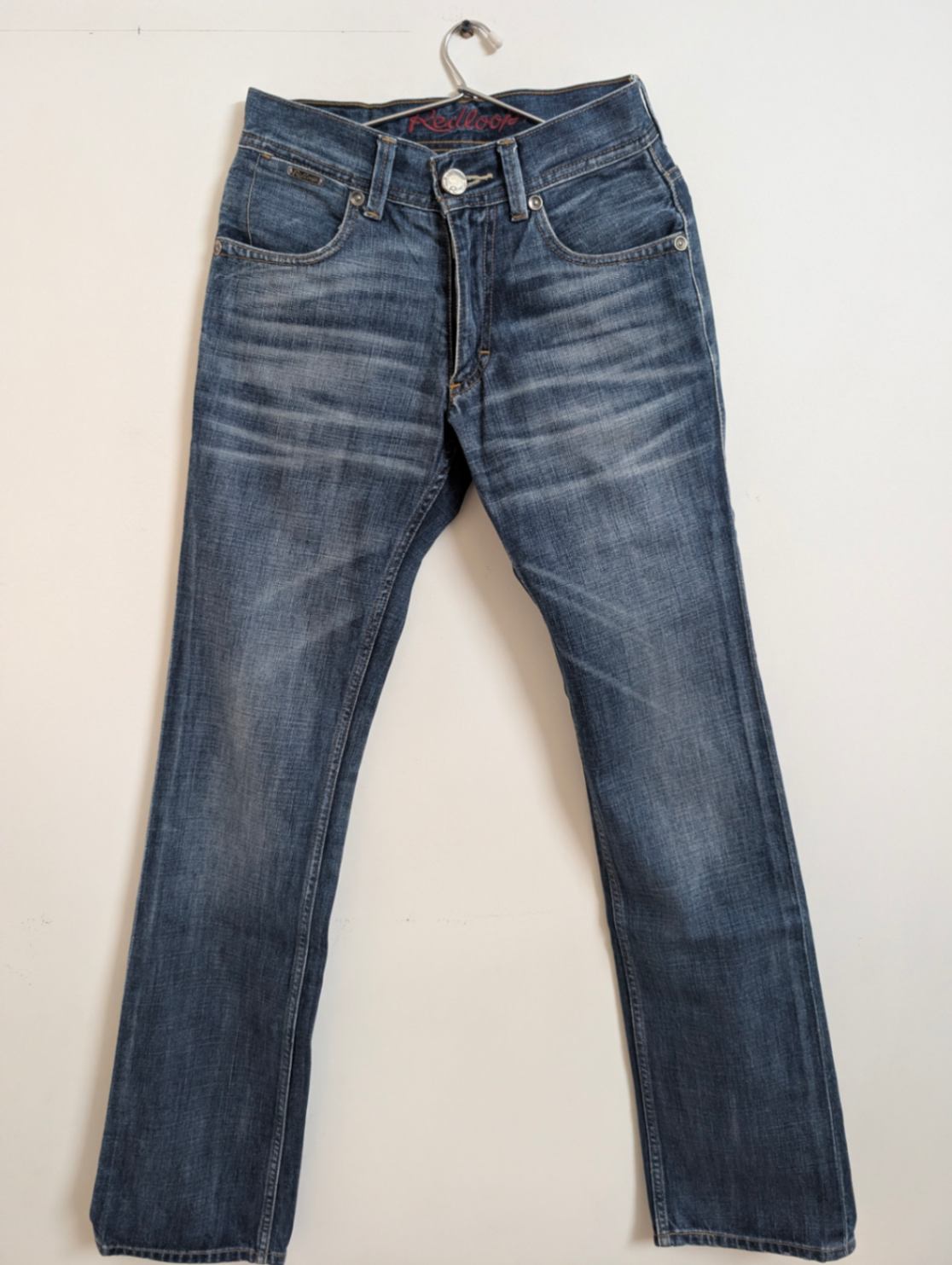 Blue denim jeans — pre-loved Bottoms on Slayyitt