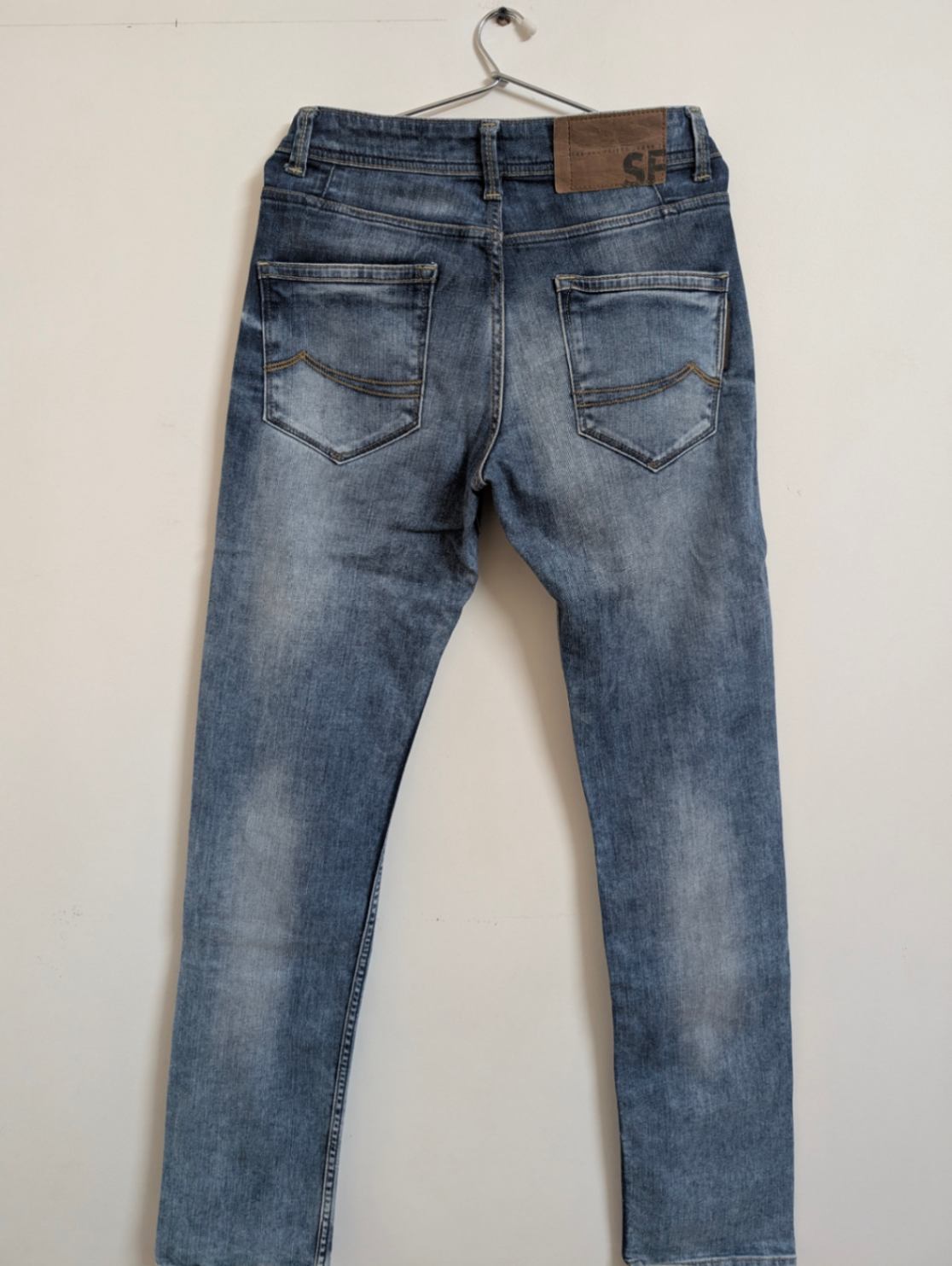 Blue denim — pre-loved Bottoms on Slayyitt