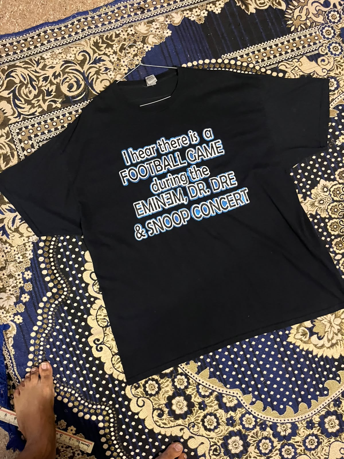 Hip Hop drop shoulder t-shirt — pre-loved Tops on Slayyitt