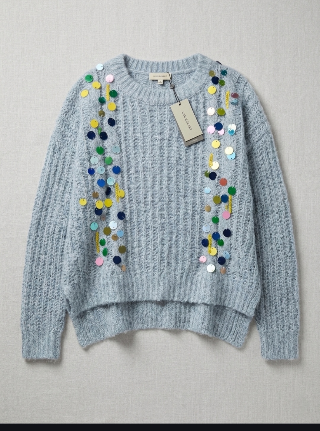 Stunning sequins embellished winter top/ cardigan — pre-loved Seasonal Categories on Slayyitt