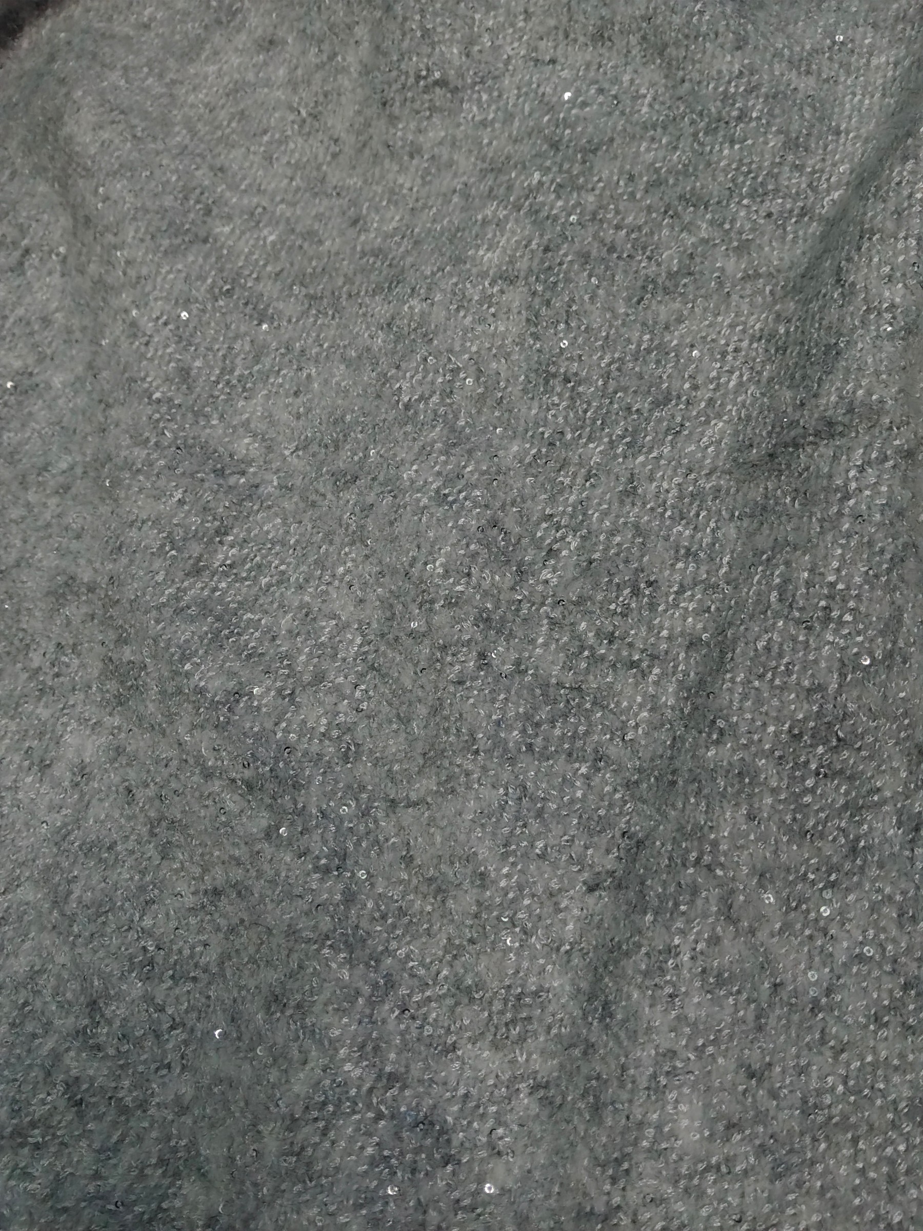 Shimmer Knitwear / Fuzzy Sequin Pullover — pre-loved Seasonal Categories on Slayyitt