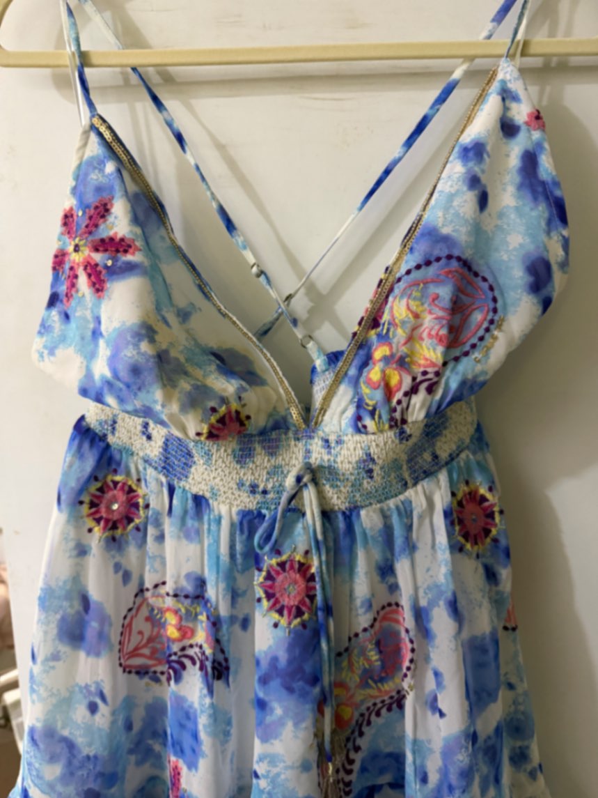 Boho floral mini vacation dress — pre-loved Dresses & One-Pieces on Slayyitt