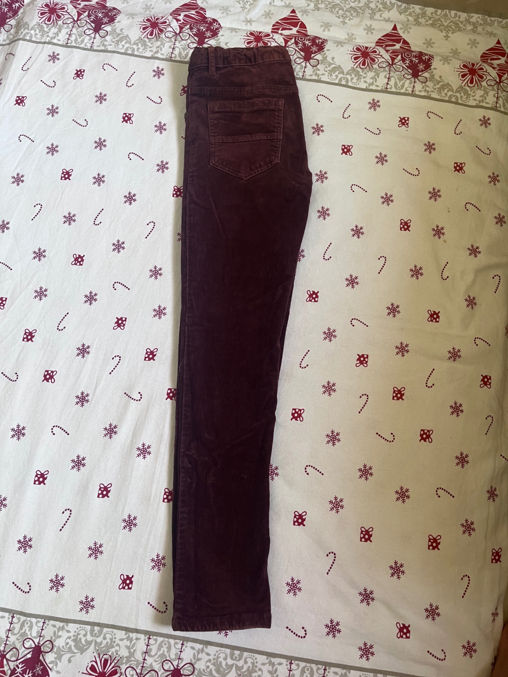 Max brown corduroy pants for boys 11-12 years — pre-loved Bottoms on Slayyitt
