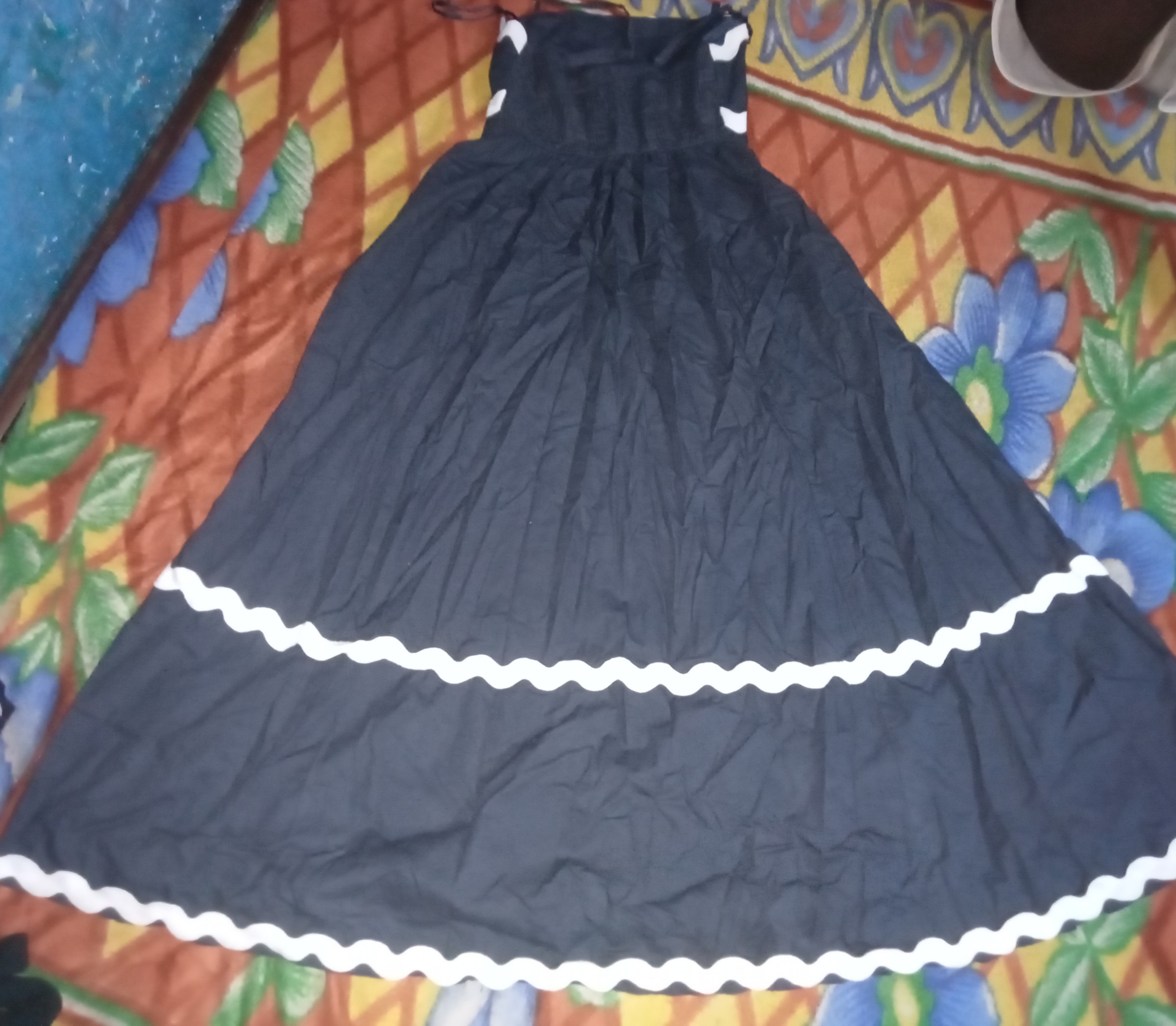 Nevy blue ankle length dress — pre-loved Dresses & One-Pieces on Slayyitt