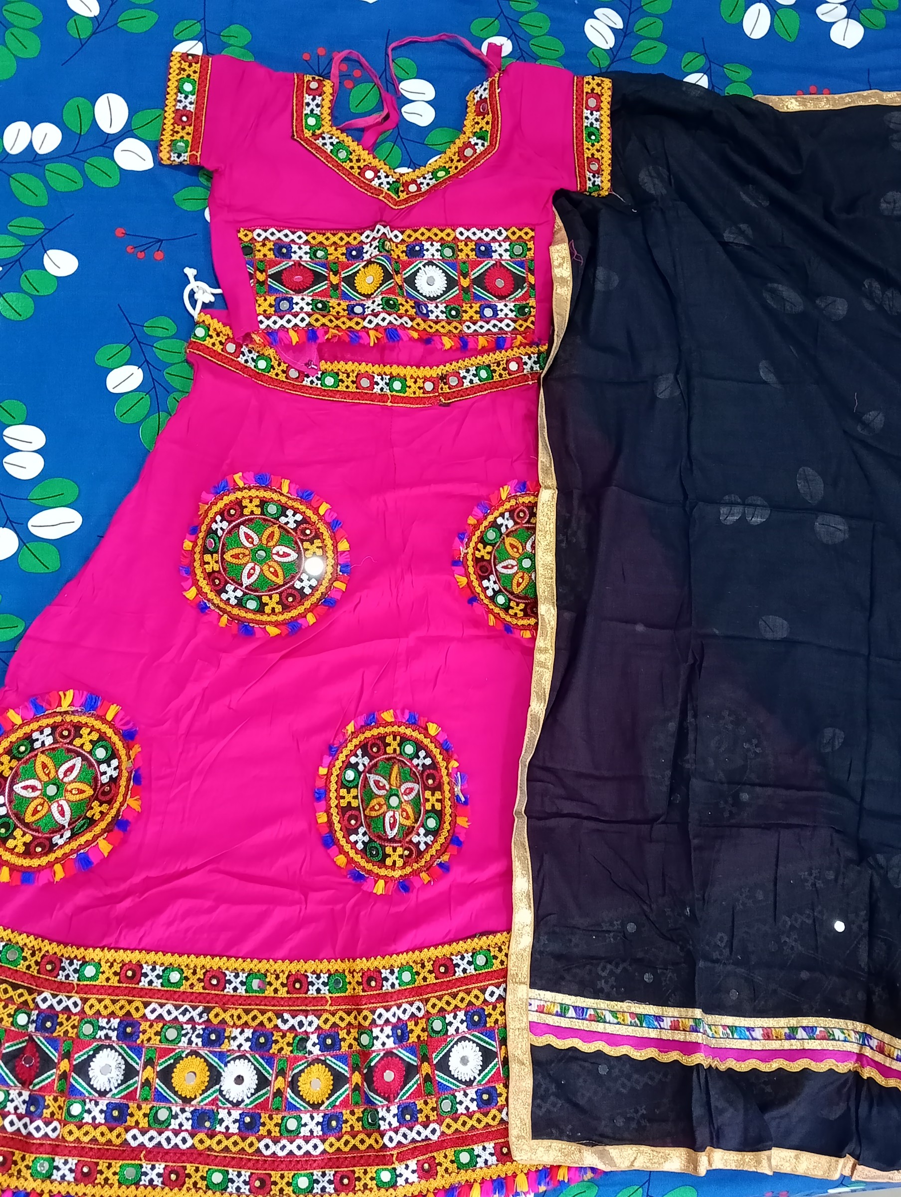 Pink Chaniya choki — pre-loved Indian Festival & Wedding Wear on Slayyitt