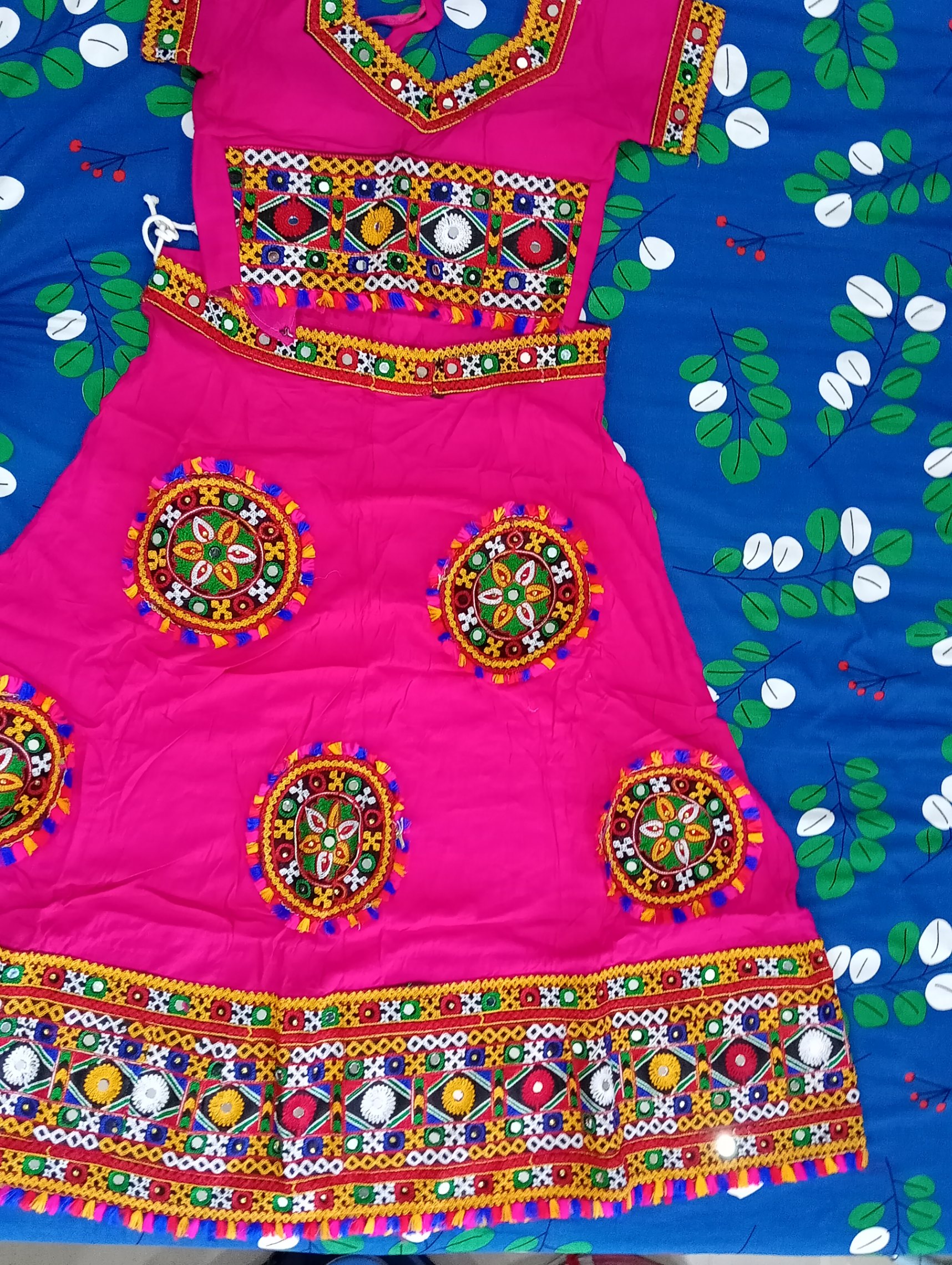 Pink Chaniya choki — pre-loved Indian Festival & Wedding Wear on Slayyitt