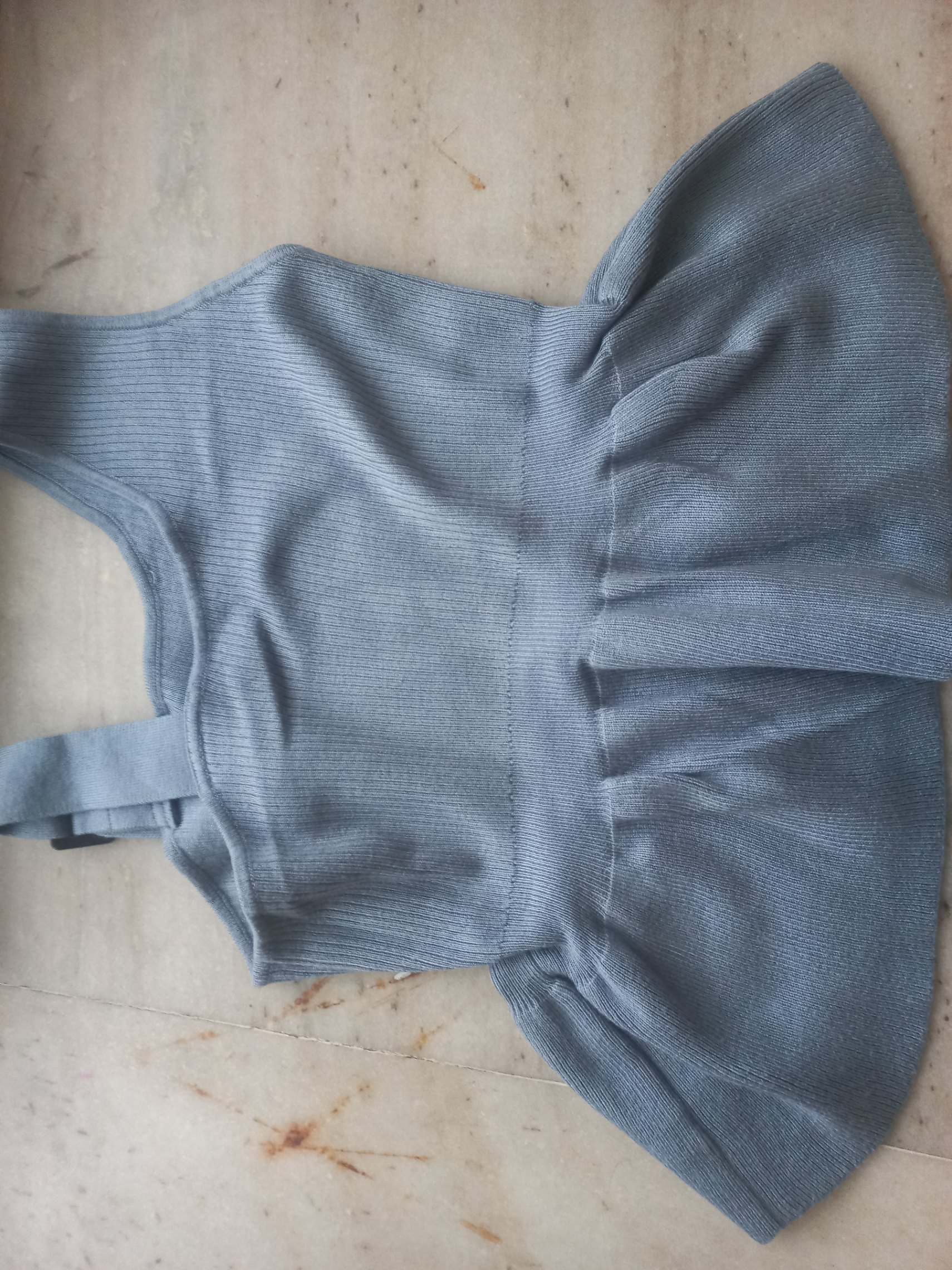 Blue oneshoulder top — pre-loved Tops on Slayyitt