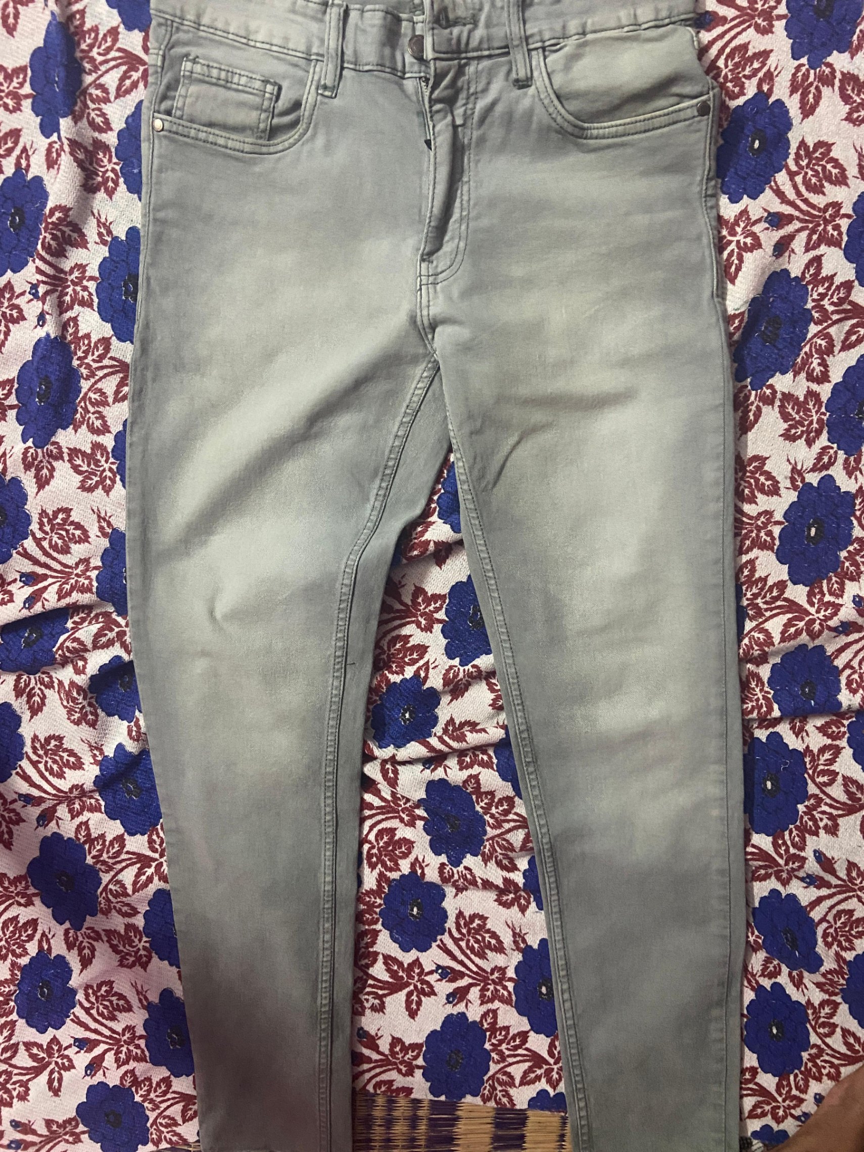 Green Nuon Denim — pre-loved Bottoms on Slayyitt
