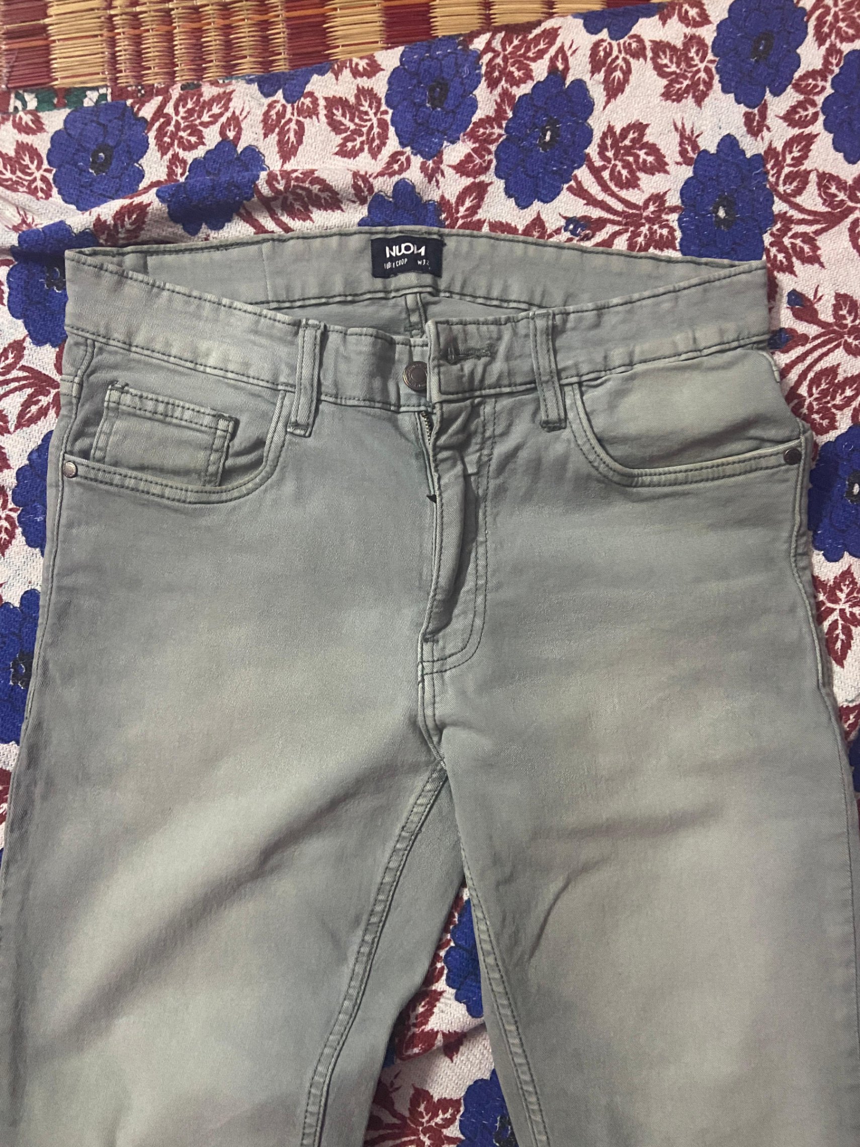 Green Nuon Denim — pre-loved Bottoms on Slayyitt
