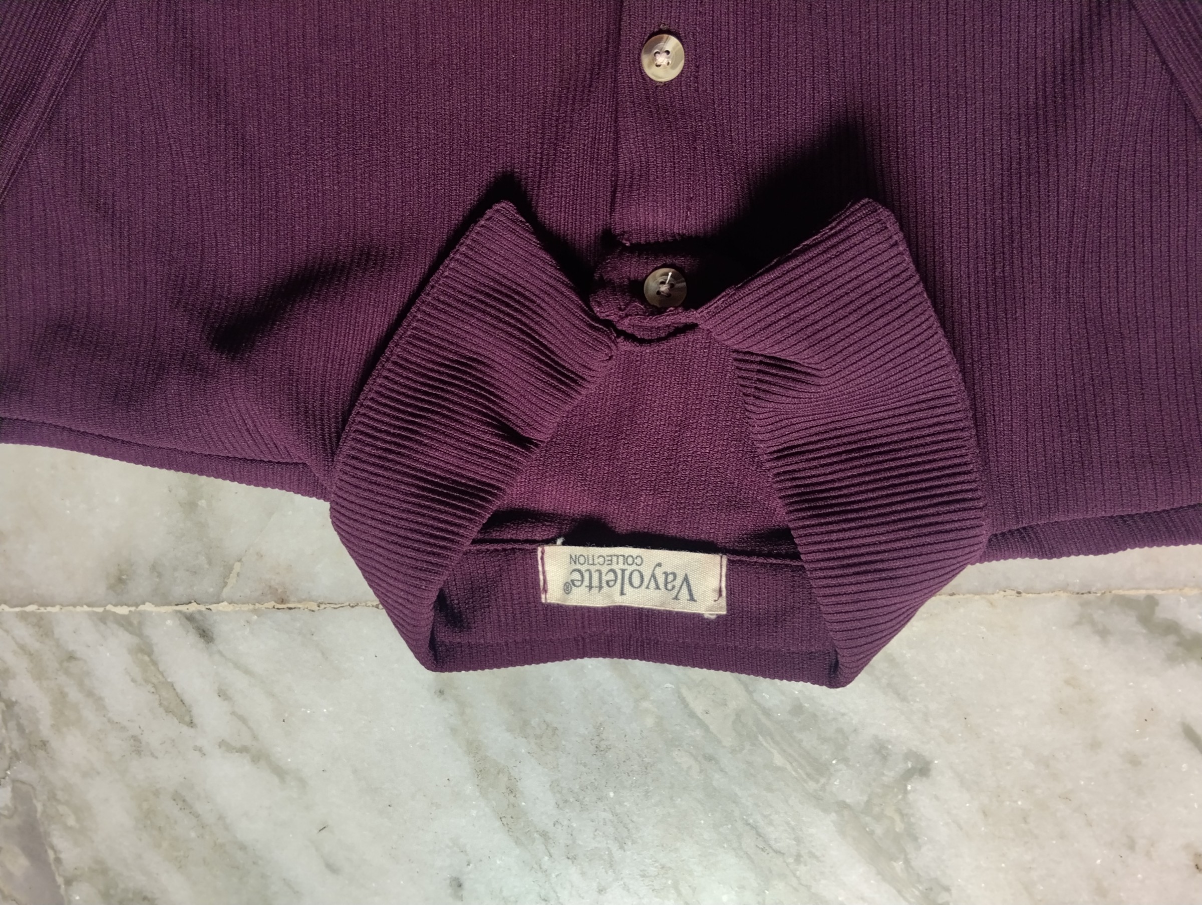 Purple Corduroy Shirt | Relaxed Fit | Vayolette Collection — pre-loved Tops on Slayyitt