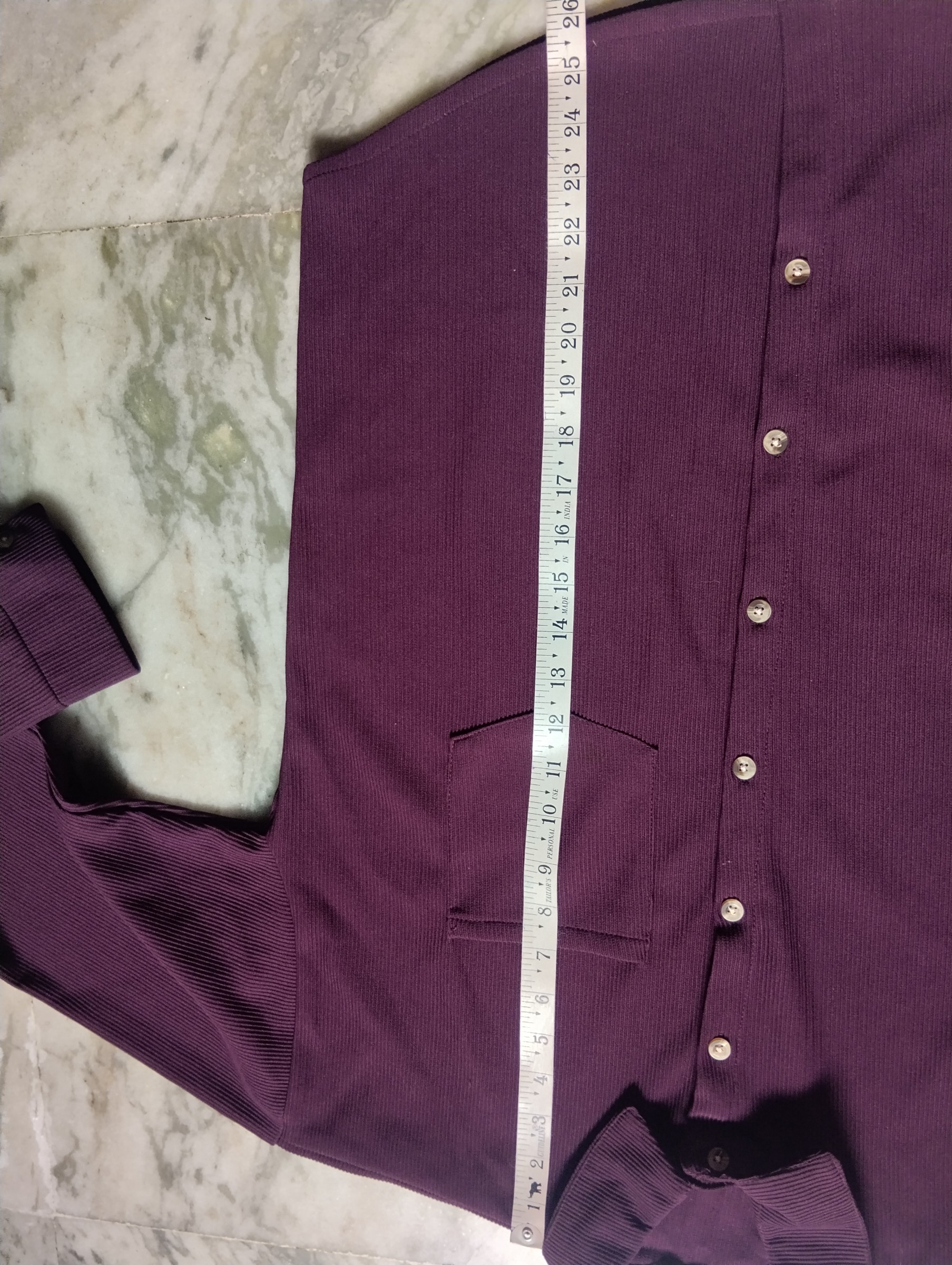Purple Corduroy Shirt | Relaxed Fit | Vayolette Collection — pre-loved Tops on Slayyitt