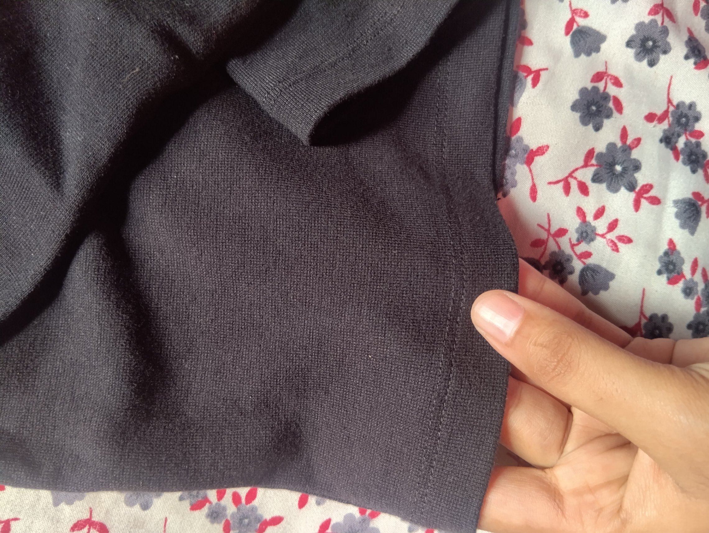 Tokyo Talkies Full-Sleeve Crew Neck Top — pre-loved Tops on Slayyitt