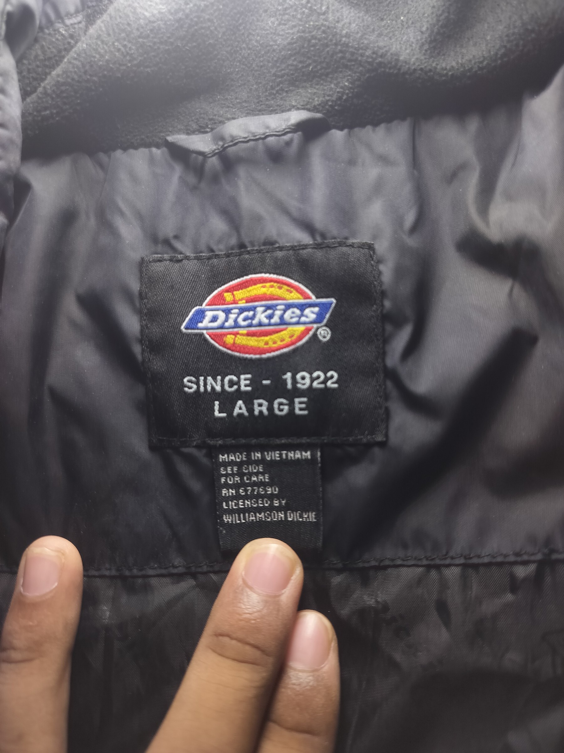 DICKIES PUFFER JACKET MEN — pre-loved Vintage & Thrift on Slayyitt