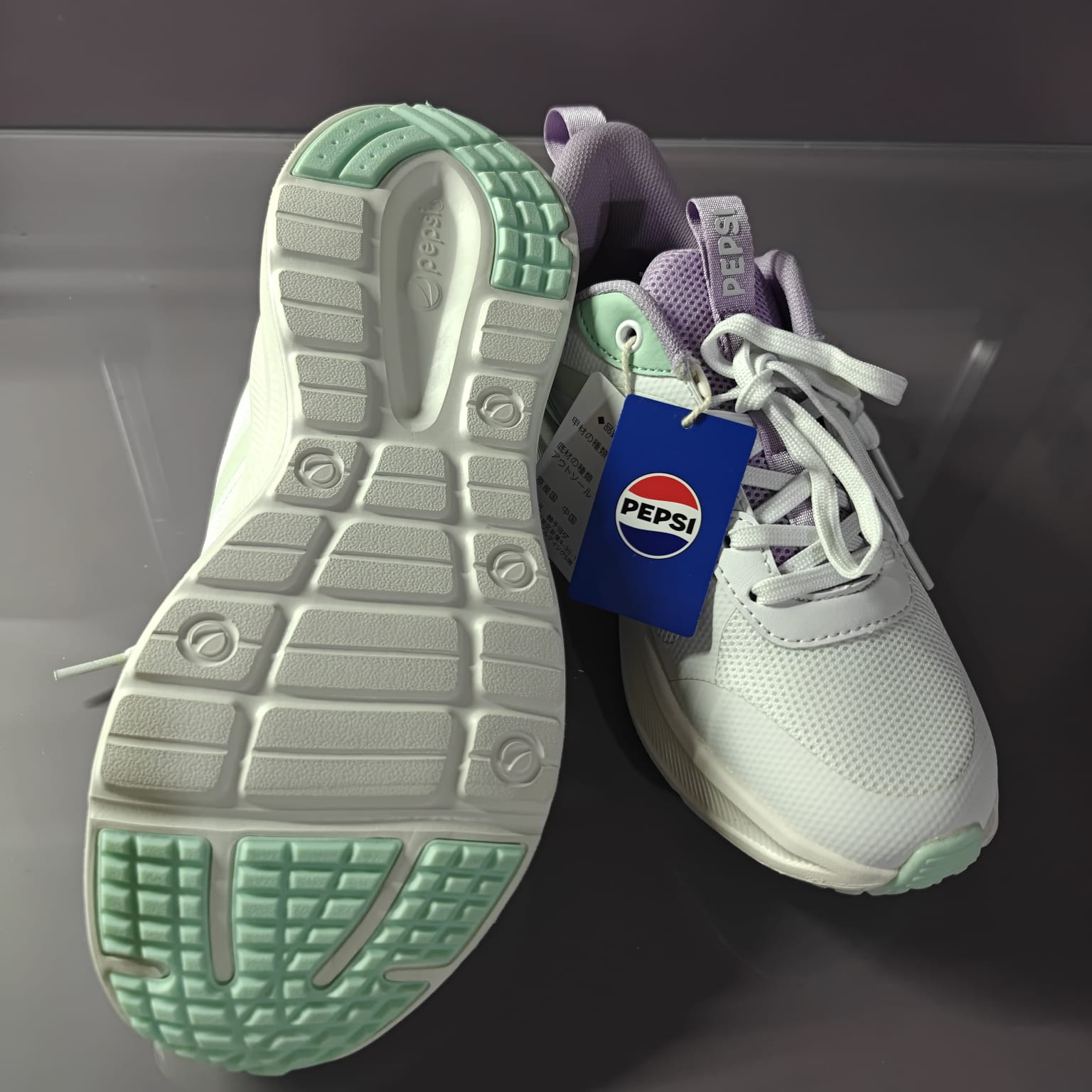PEPSI Japan Exclusive PS-010W Pastel Sneakers - Brand New With Tags — pre-loved Footwear on Slayyitt