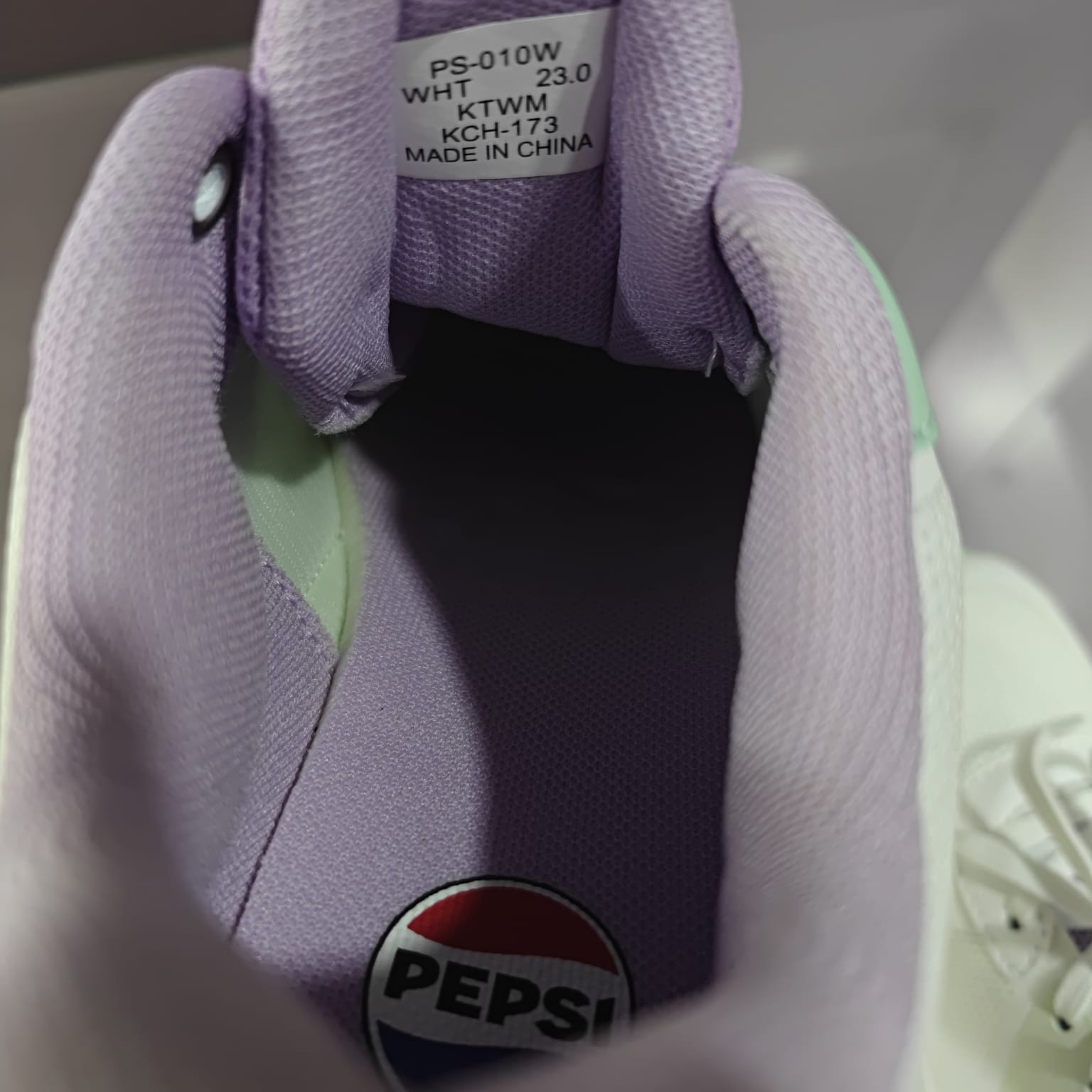PEPSI Japan Exclusive PS-010W Pastel Sneakers - Brand New With Tags — pre-loved Footwear on Slayyitt