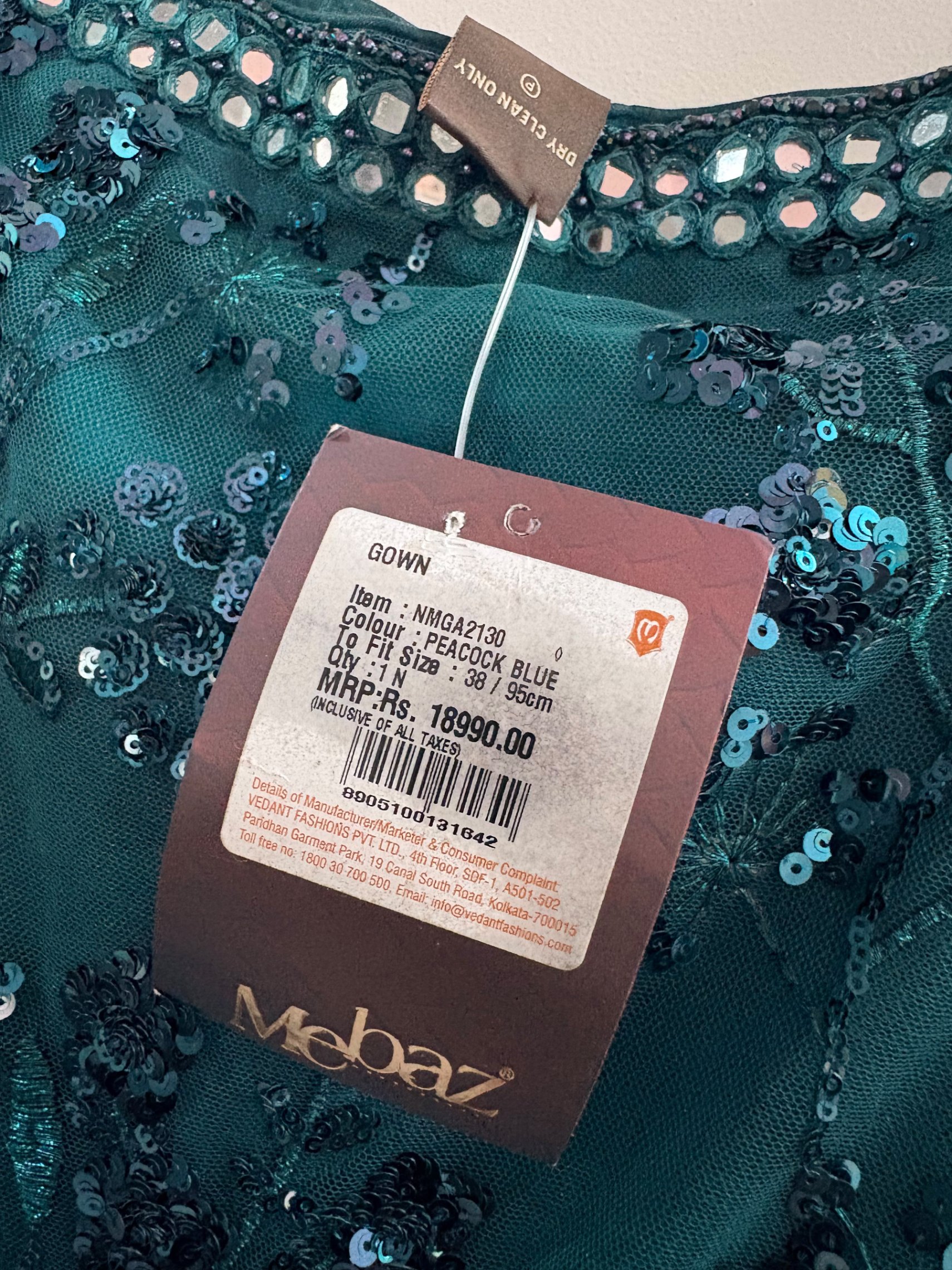 Original mebaz not used even once — pre-loved Indian Festival & Wedding Wear on Slayyitt
