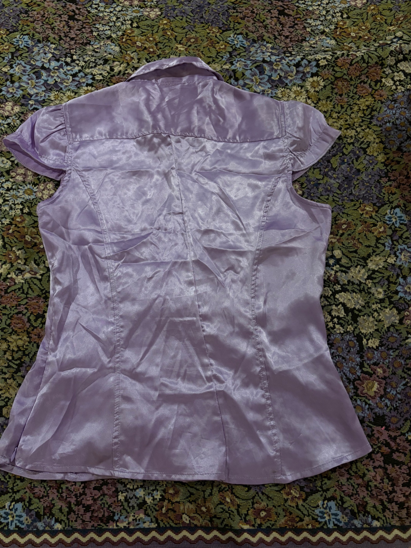 Vintage Suzy top in lavender — pre-loved Tops on Slayyitt