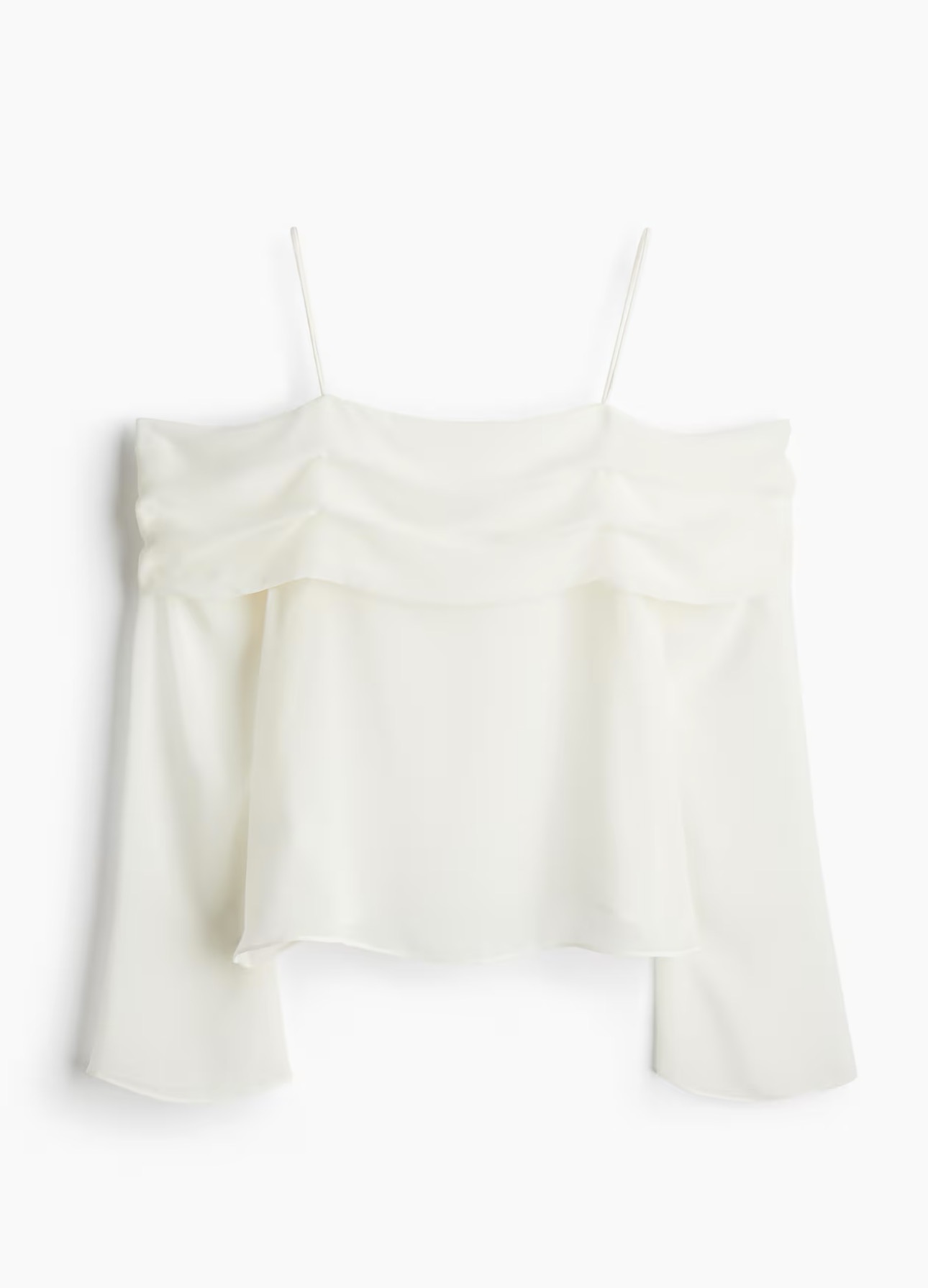 H&M white blouse — pre-loved Tops on Slayyitt