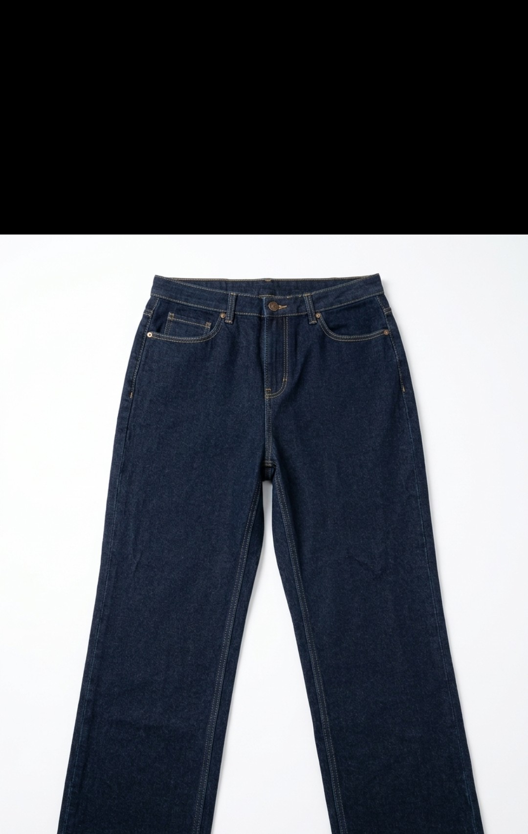 The Cool-Girl Denim: High-Rise Relaxed Fit — pre-loved Bottoms on Slayyitt