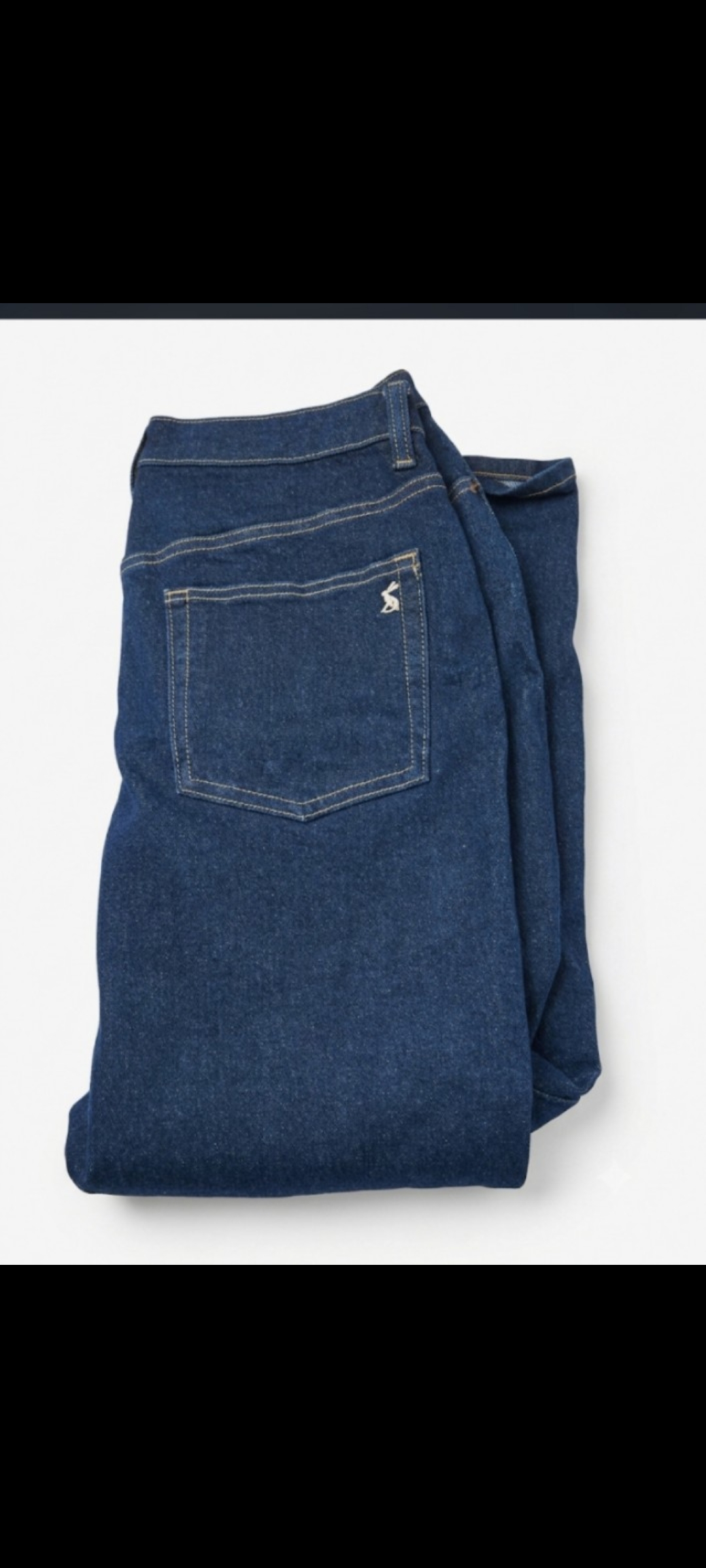 The Cool-Girl Denim: High-Rise Relaxed Fit — pre-loved Bottoms on Slayyitt