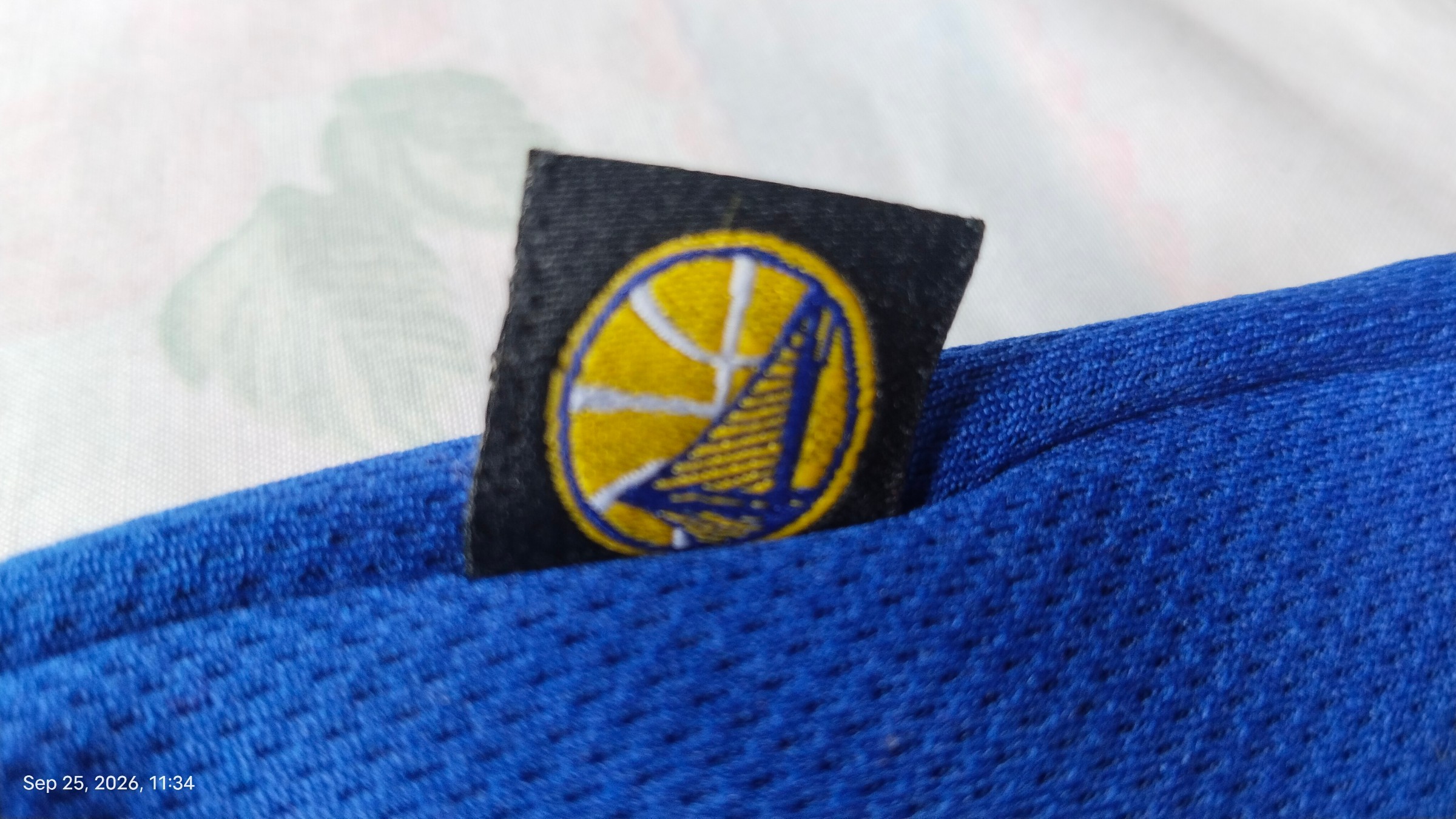 Blue ethenic jersey curry 30 — pre-loved Activewear / Sportswear on Slayyitt