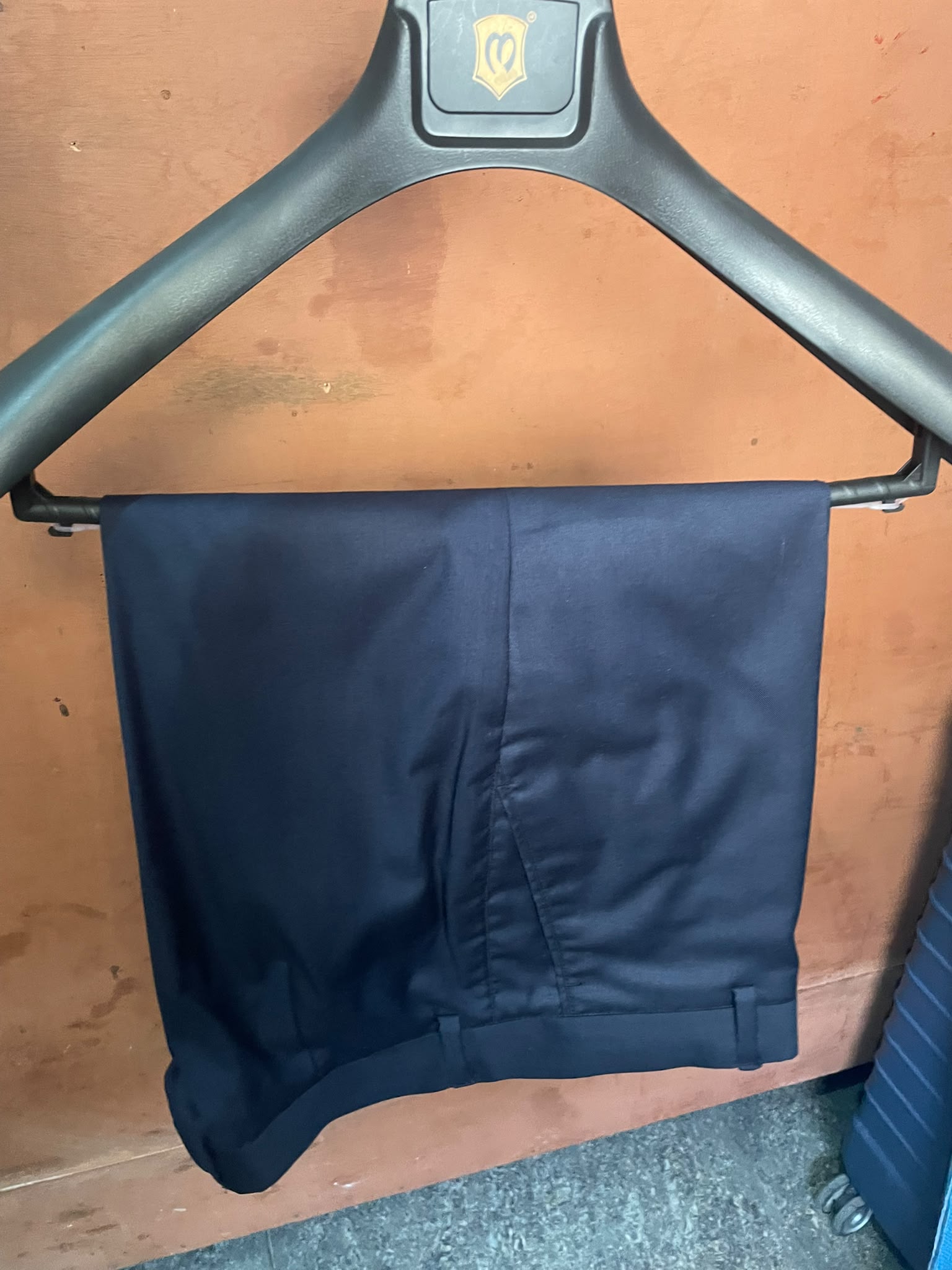 Blue Paint which i bought for Engagement Day it came along Jodhpuri Suite — pre-loved Bottoms on Slayyitt