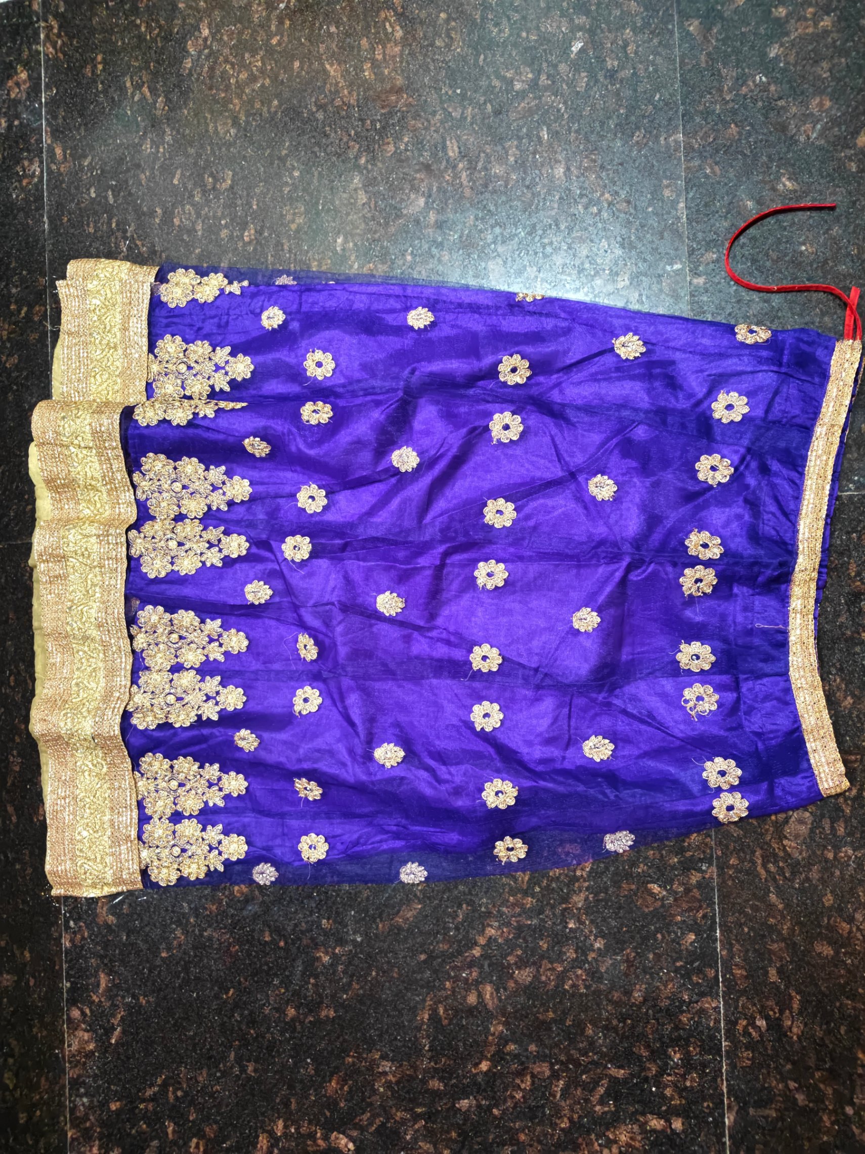 a purple function wear skirt — pre-loved Bottoms on Slayyitt