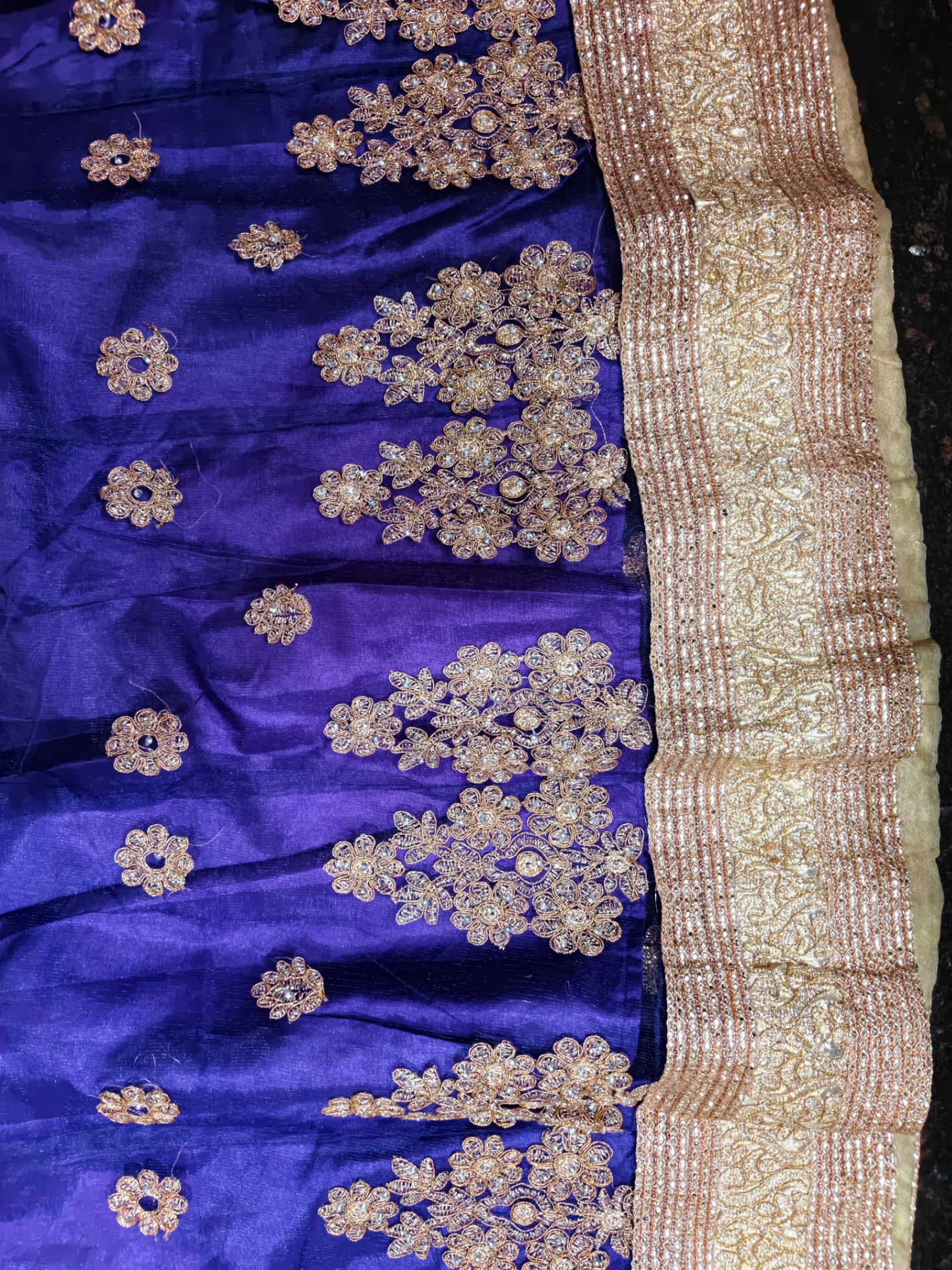 a purple function wear skirt — pre-loved Bottoms on Slayyitt